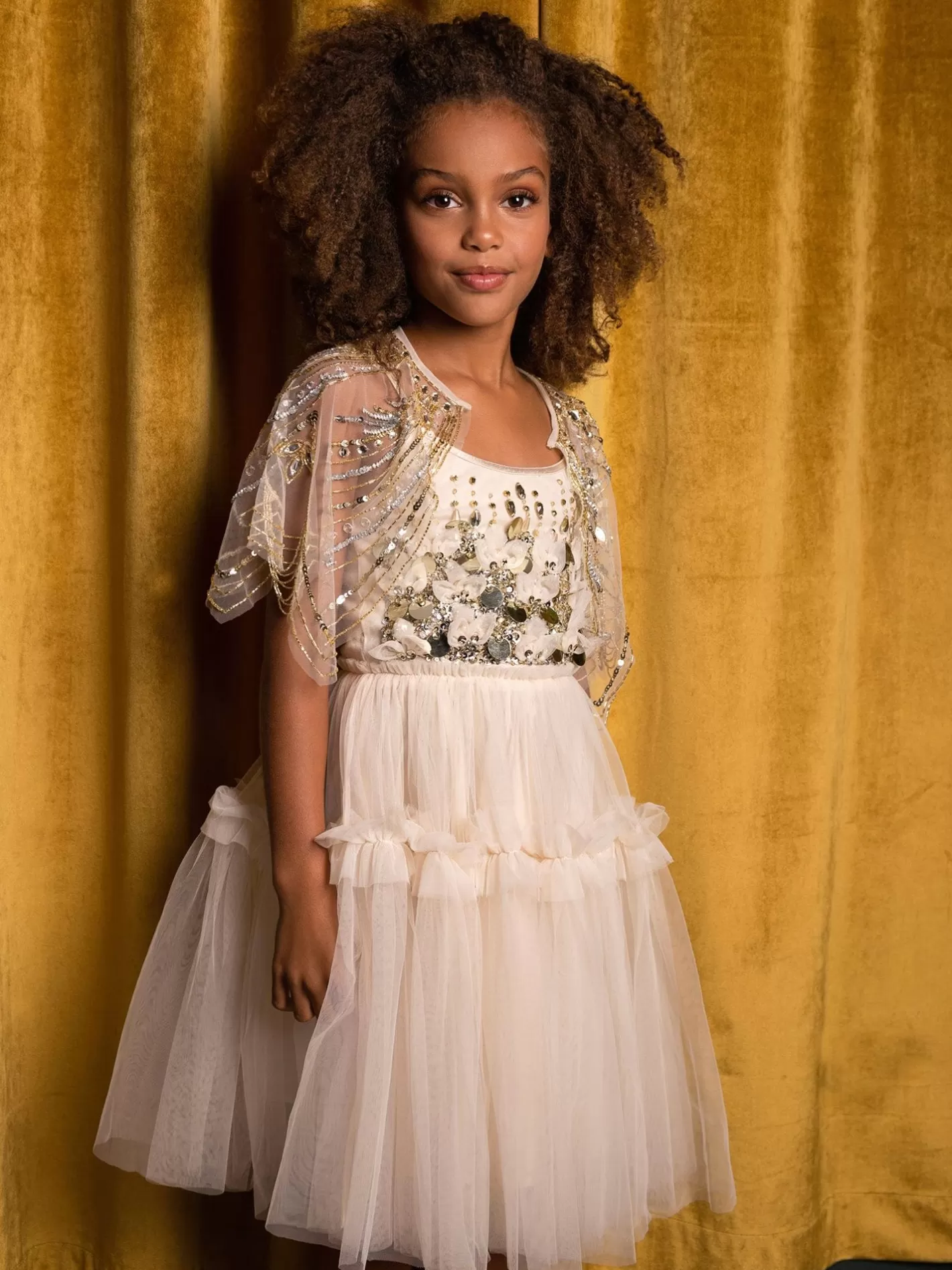 Dresses<Tutu du Monde All That Glitters Tutu Dress Linen