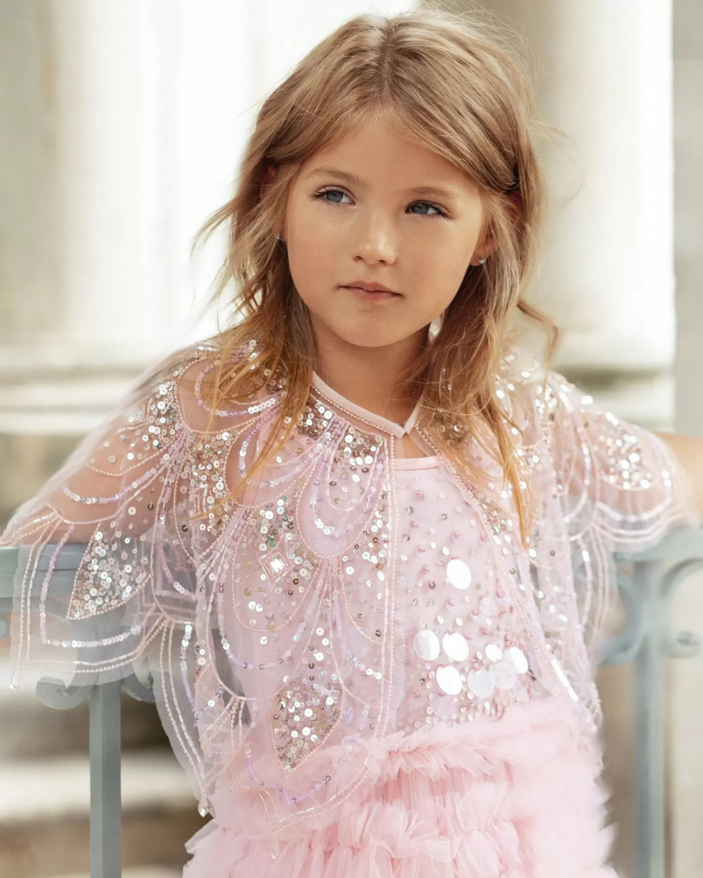 Capes<Tutu du Monde Aura Glow Cape Porcelain Pink