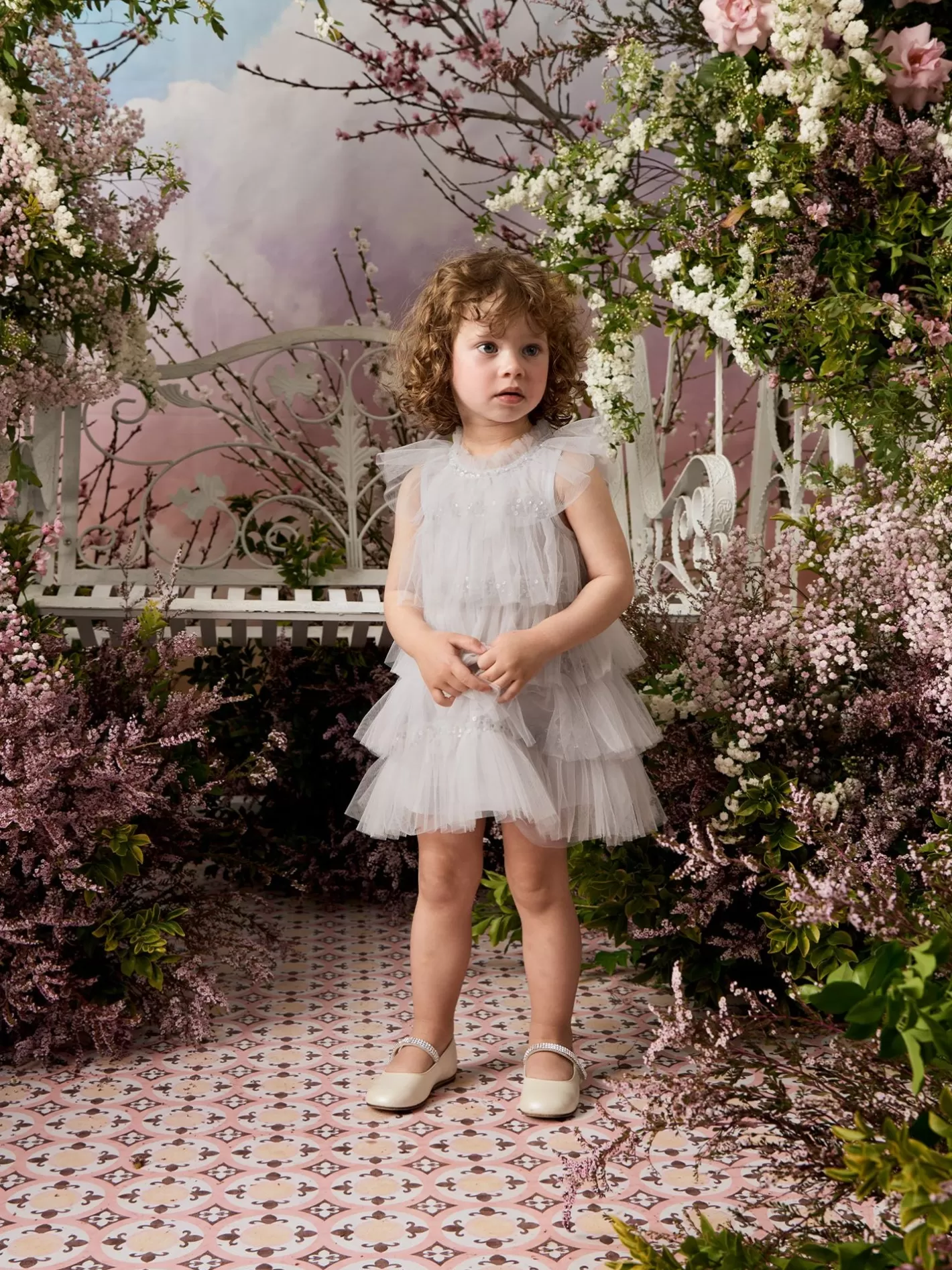 Dresses<Tutu du Monde Bebe Alchemy Tulle Dress Silverlite