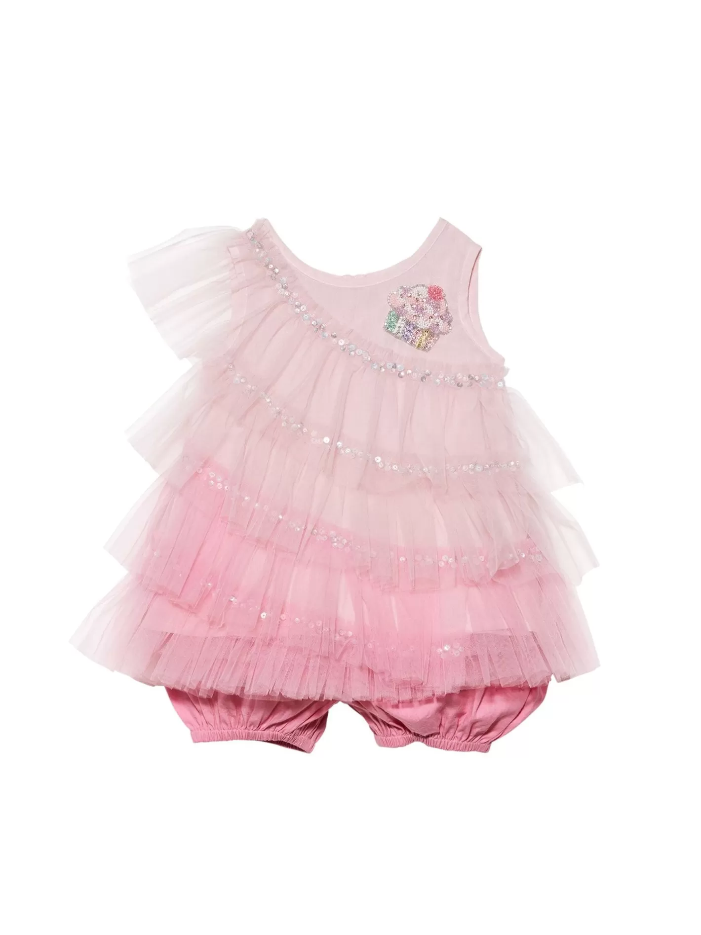 Dresses<Tutu du Monde Bebe Babycake Tulle Dress Cradle Pink Mix