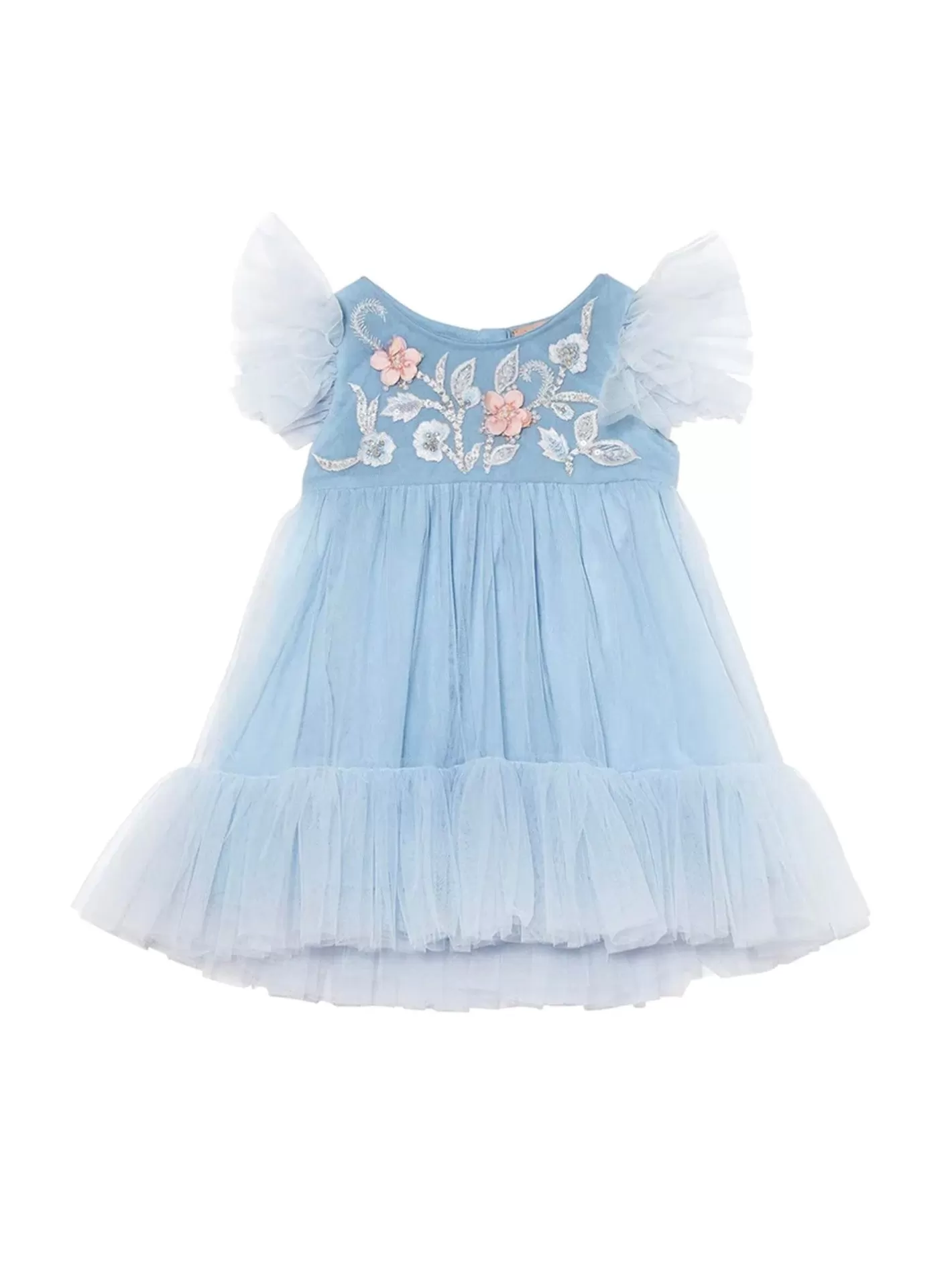 Dresses<Tutu du Monde Bebe Blue Orchid Tulle Dress Blue Dusk