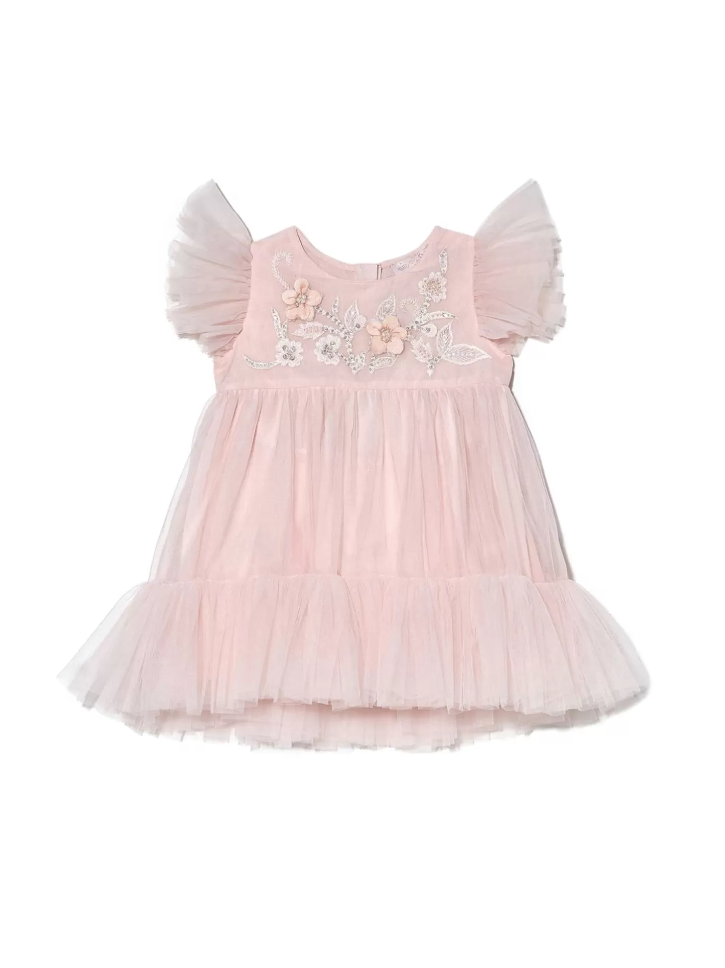 Dresses<Tutu du Monde Bebe Blue Orchid Tulle Dress Porcelain Pink