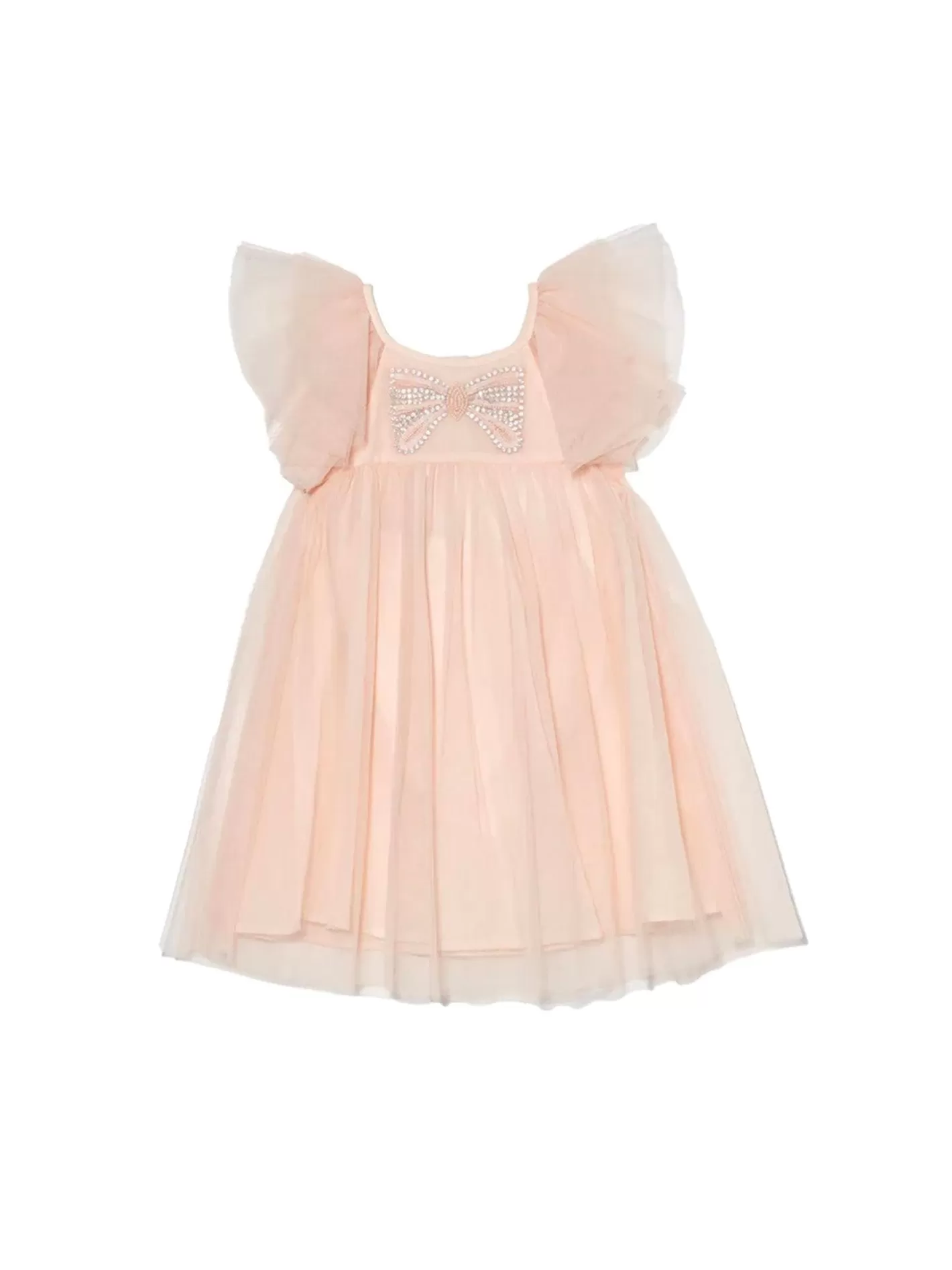 Dresses<Tutu du Monde Bebe Bowette Tulle Dress Vanilla