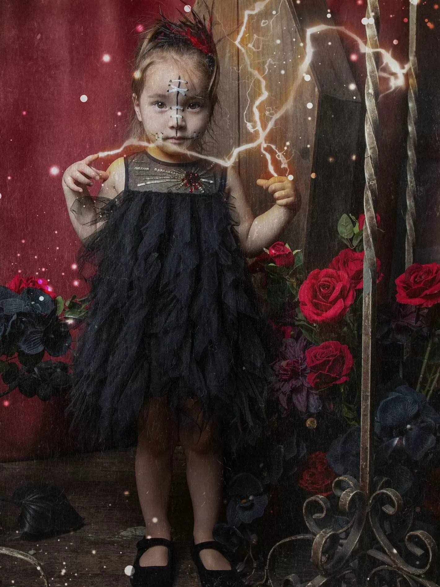 Dresses<Tutu du Monde Bebe Cold Hearted Tulle Dress Black