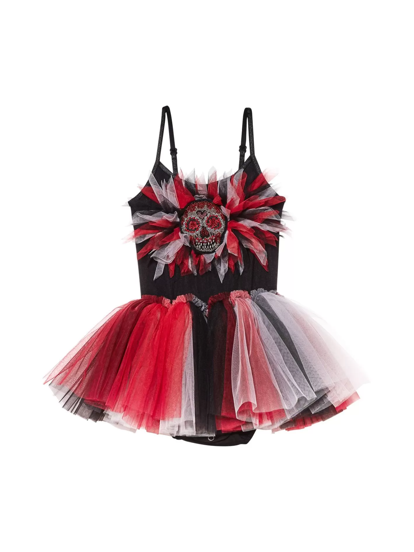 Dresses<Tutu du Monde Bebe Malvada Tutu Dress Blood Red Mix