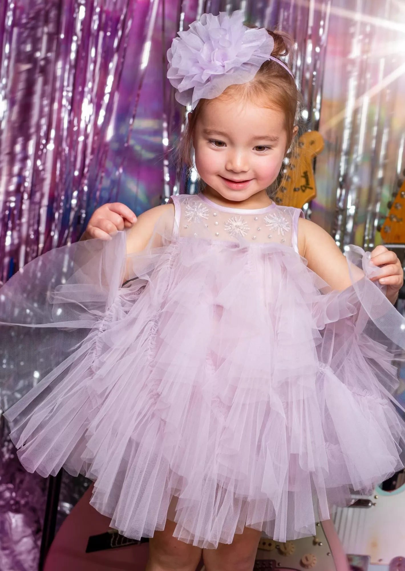 Dresses<Tutu du Monde Bebe New Romantic Tulle Dress Purple Charm