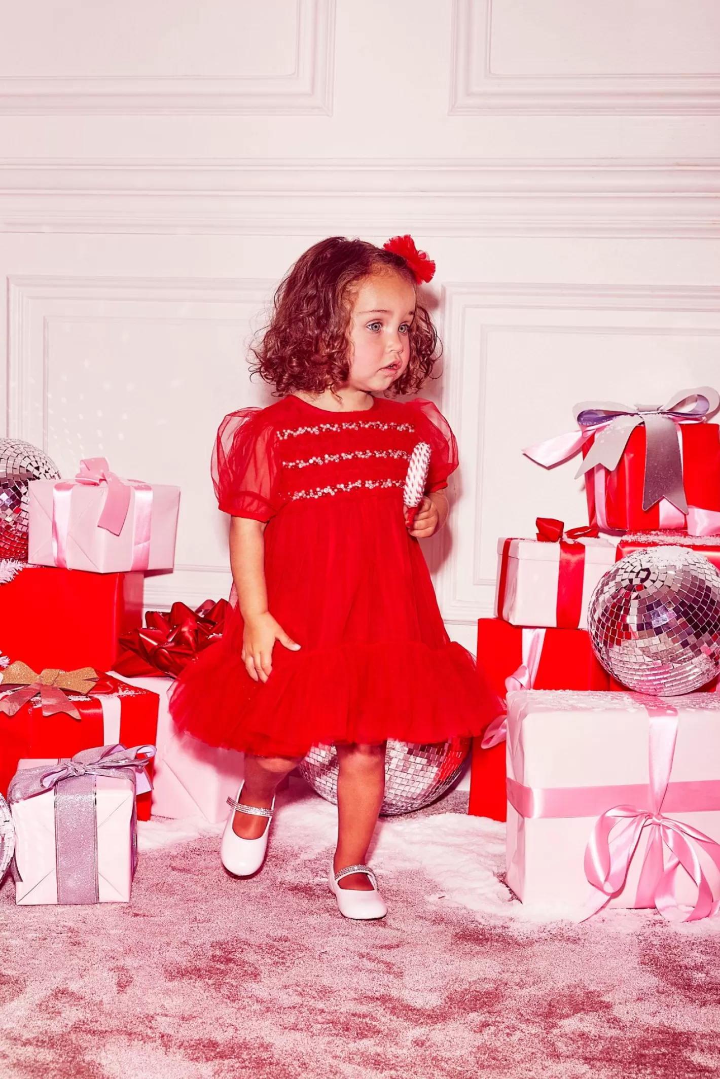 Dresses<Tutu du Monde Bebe Seraphine Tulle Dress Red Velvet