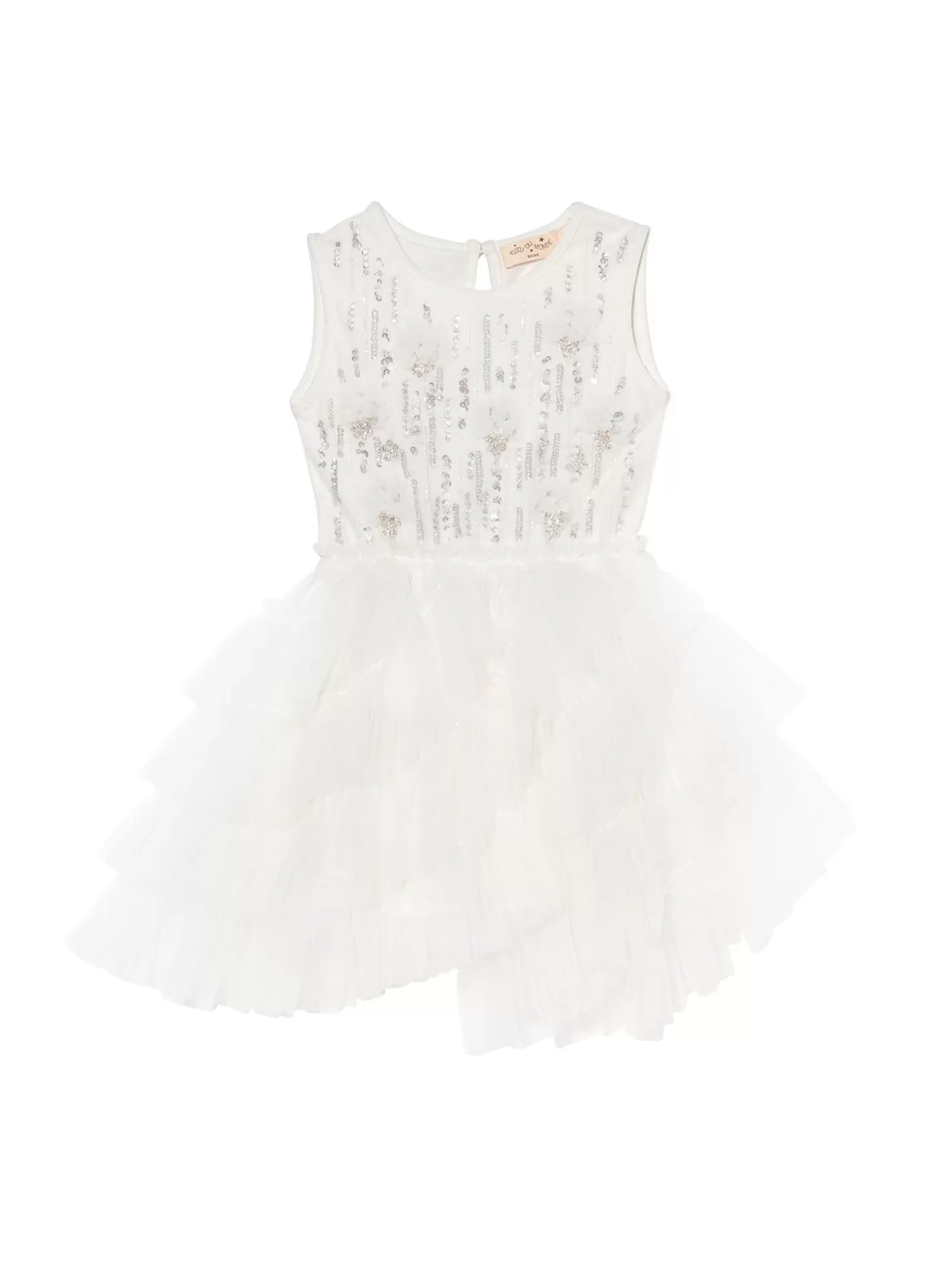 Dresses<Tutu du Monde Bebe Stairway To Heaven Tutu Dress Milk