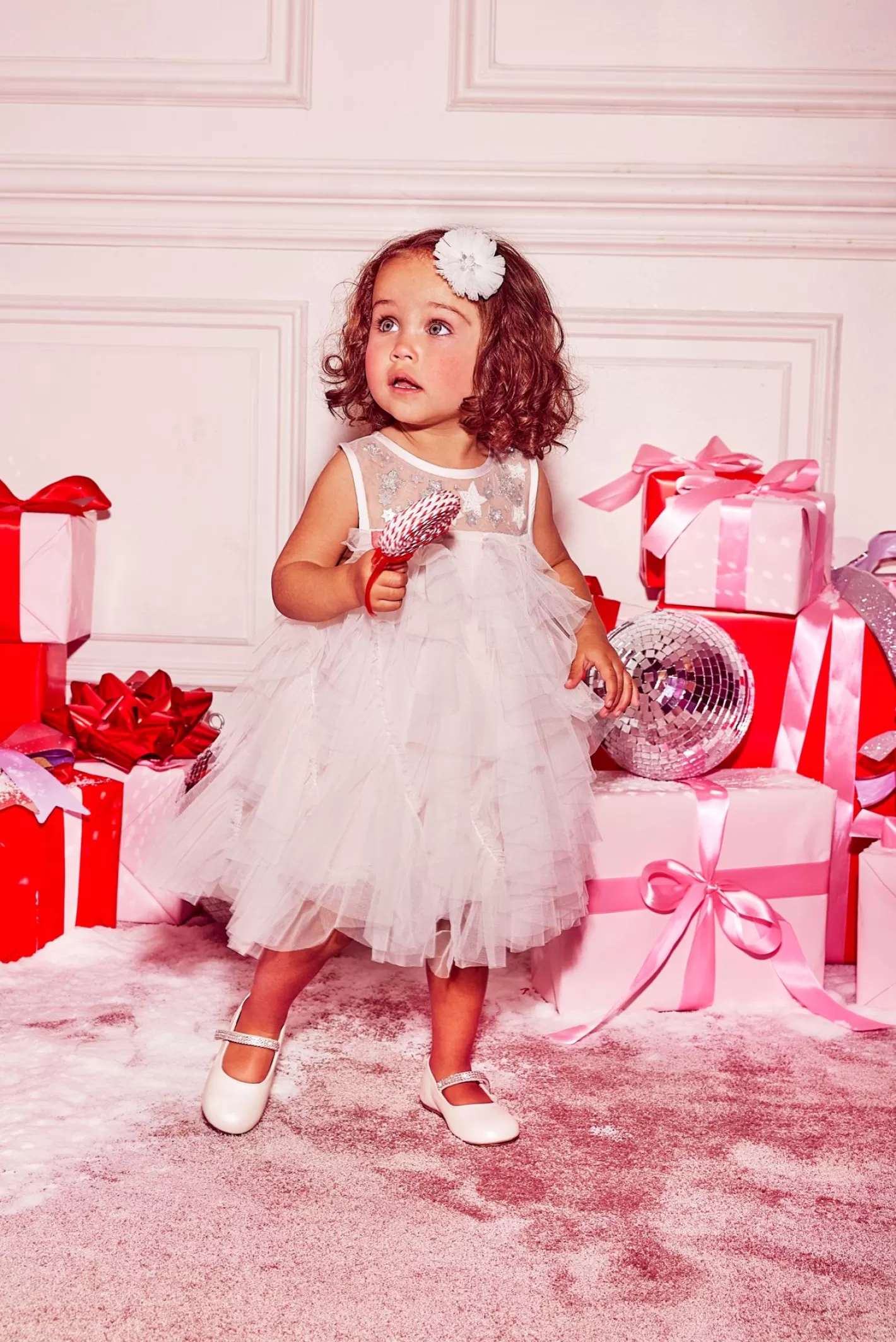 Dresses<Tutu du Monde Bebe Starling Tulle Dress Crystal Pink