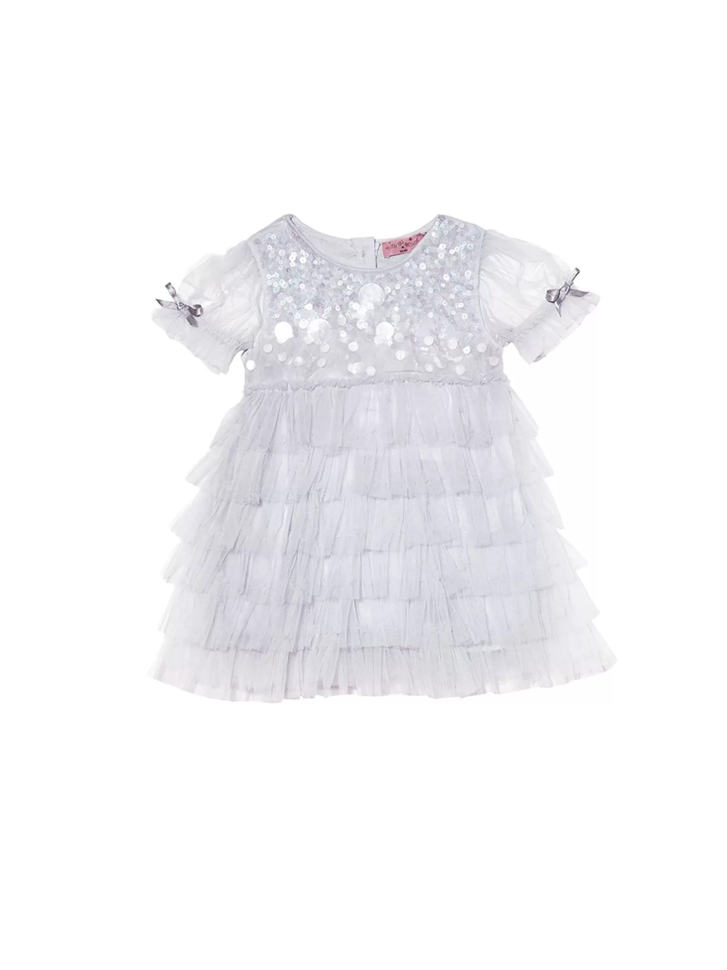 Dresses<Tutu du Monde Bebe Twinkling Tulle Dress Glimmer Blue