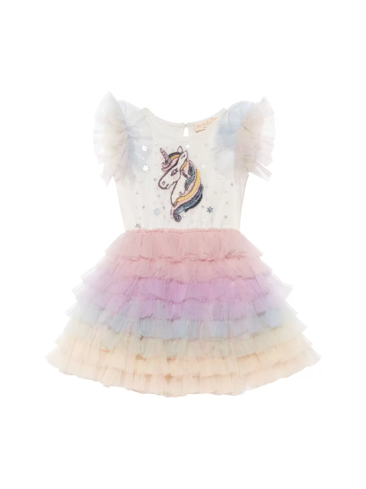 Dresses<Tutu du Monde Bebe Unicorn Twinkle Tutu Dress Milk