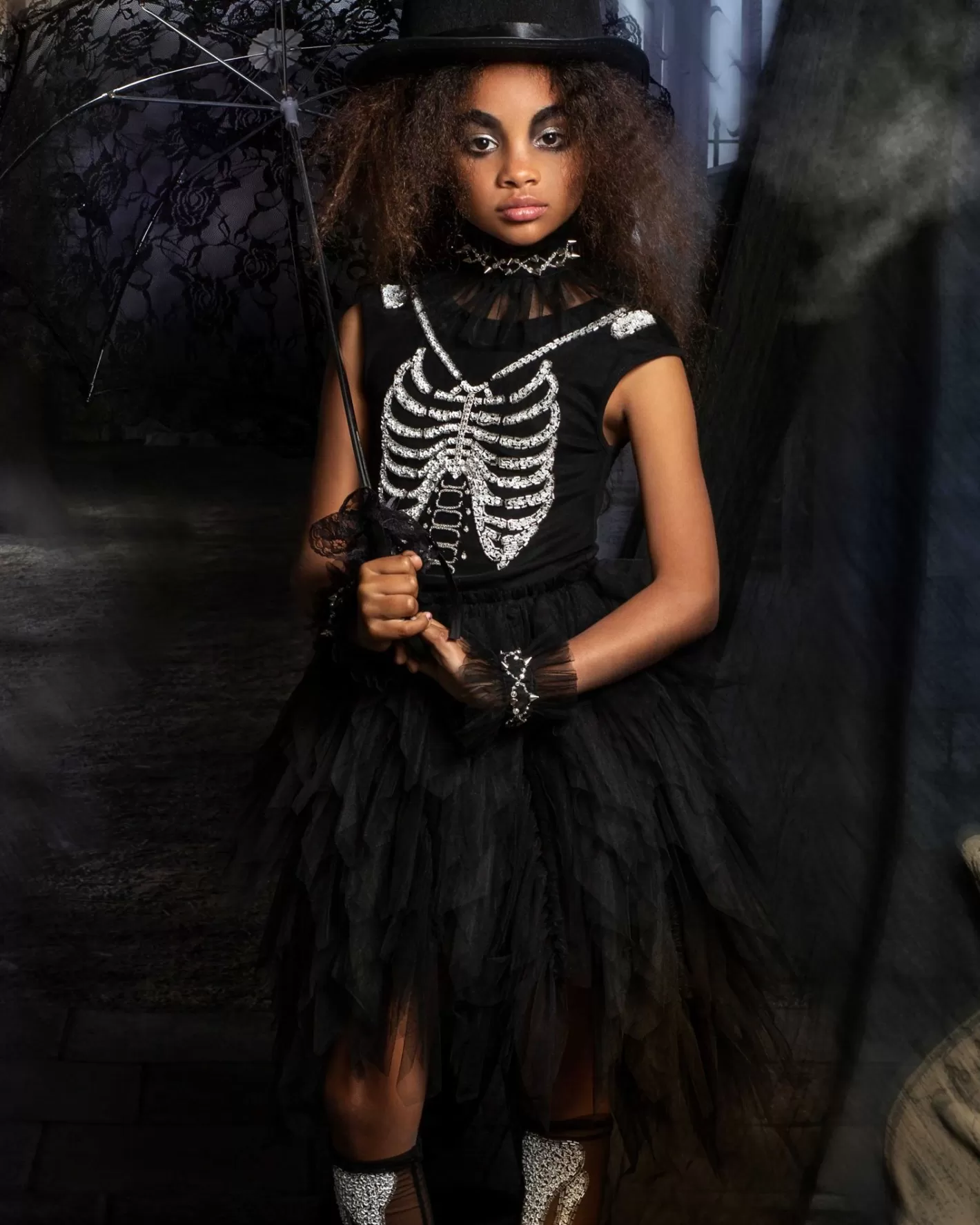 Dresses<Tutu du Monde Bone To Be Wild Tutu Dress Black