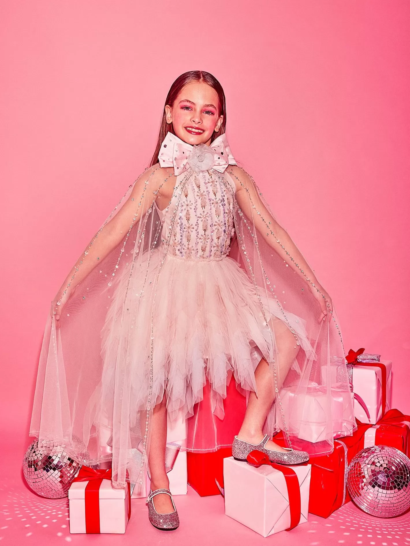 Dresses<Tutu du Monde Candy Cane Tutu Dress Porcelain Pink Mix