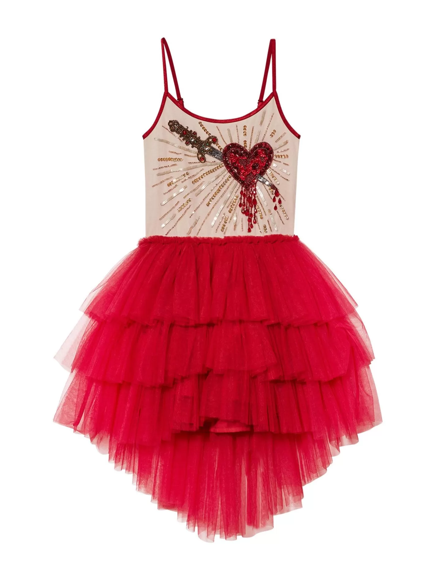 Dresses<Tutu du Monde Cold Hearted Tutu Dress Blood Red Mix