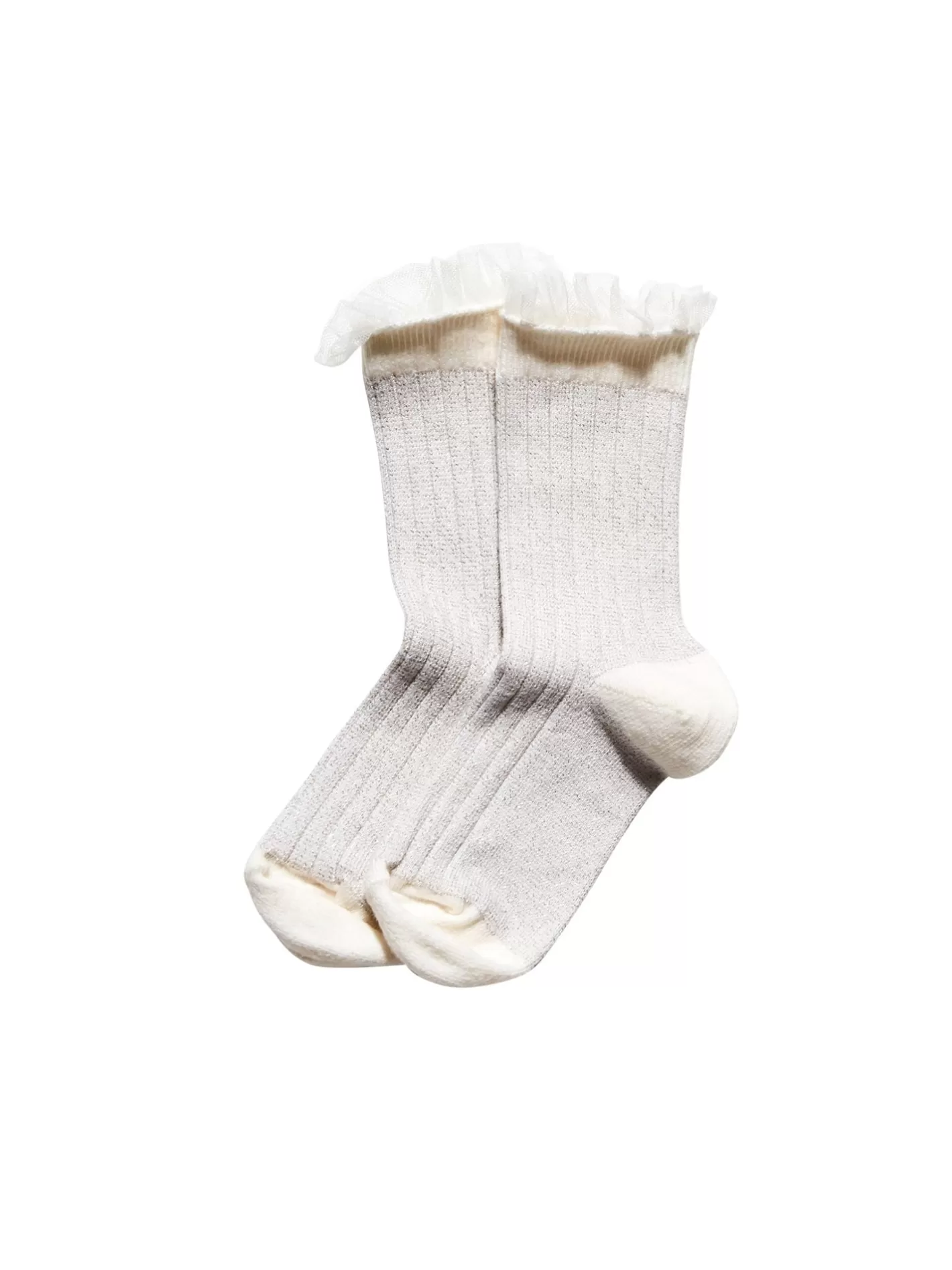 Accessories<Tutu du Monde Collegien Alizee Glitter Tulle Socks White