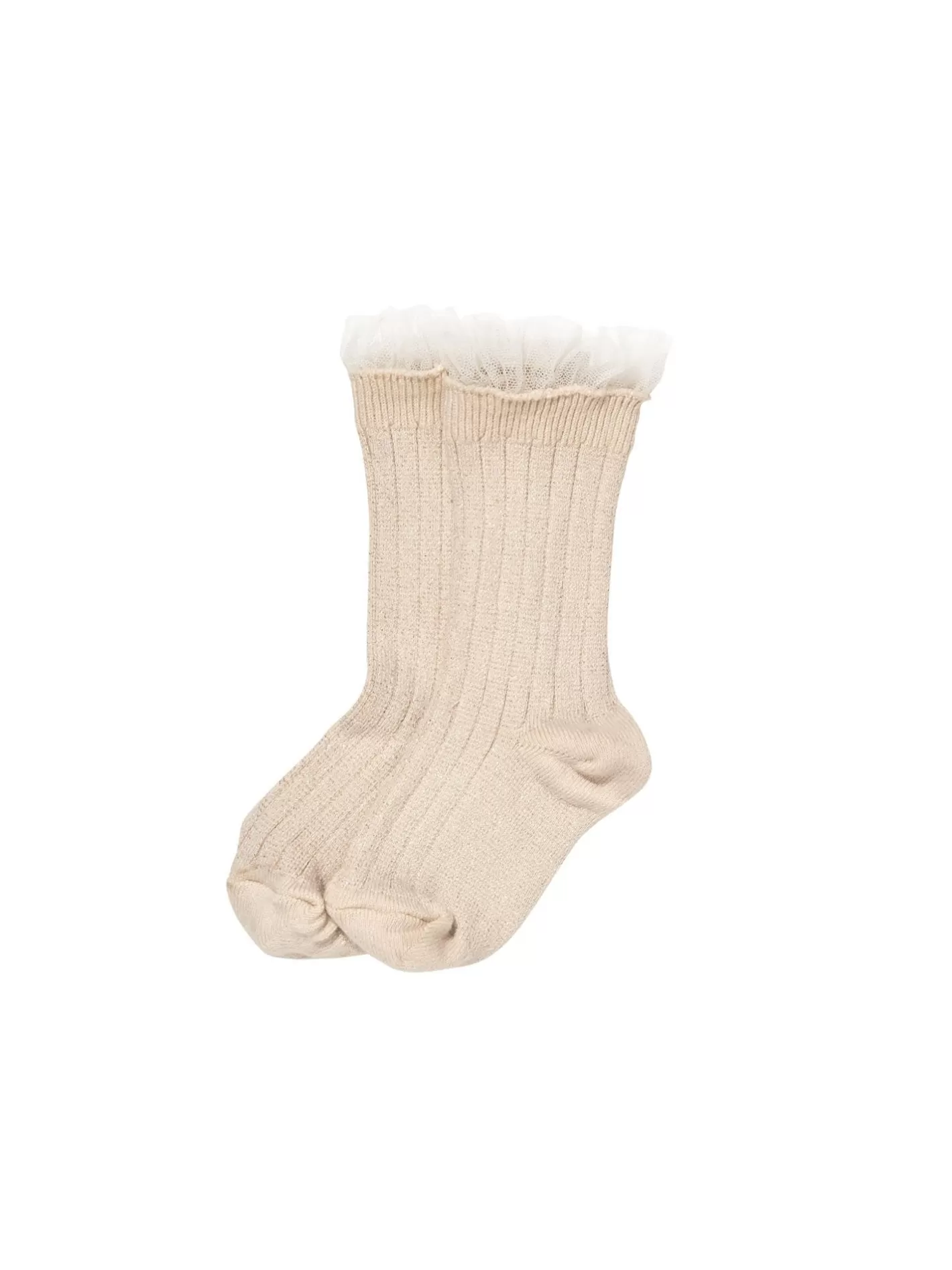 Accessories<Tutu du Monde Collegien Alizee Glitter Tulle Socks Cream