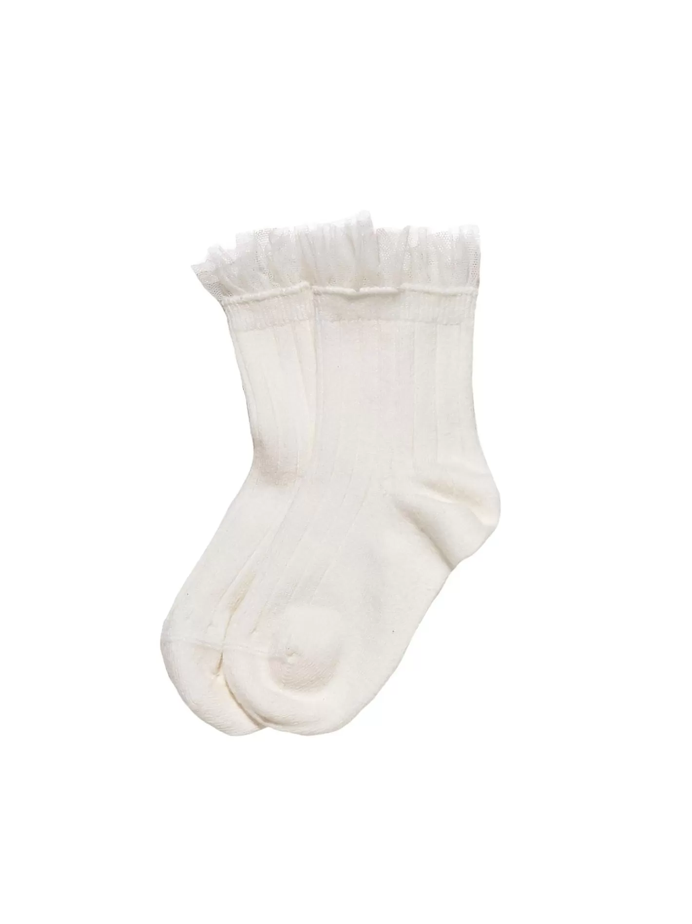 Accessories<Tutu du Monde Collegien Margaux Tulle Ankle Socks White