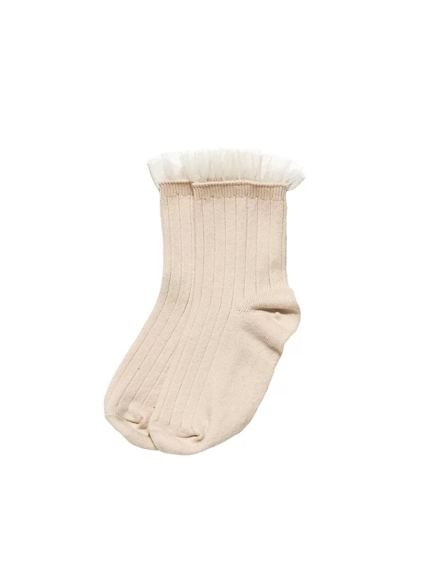 Accessories<Tutu du Monde Collegien Margaux Tulle Ankle Socks Cream