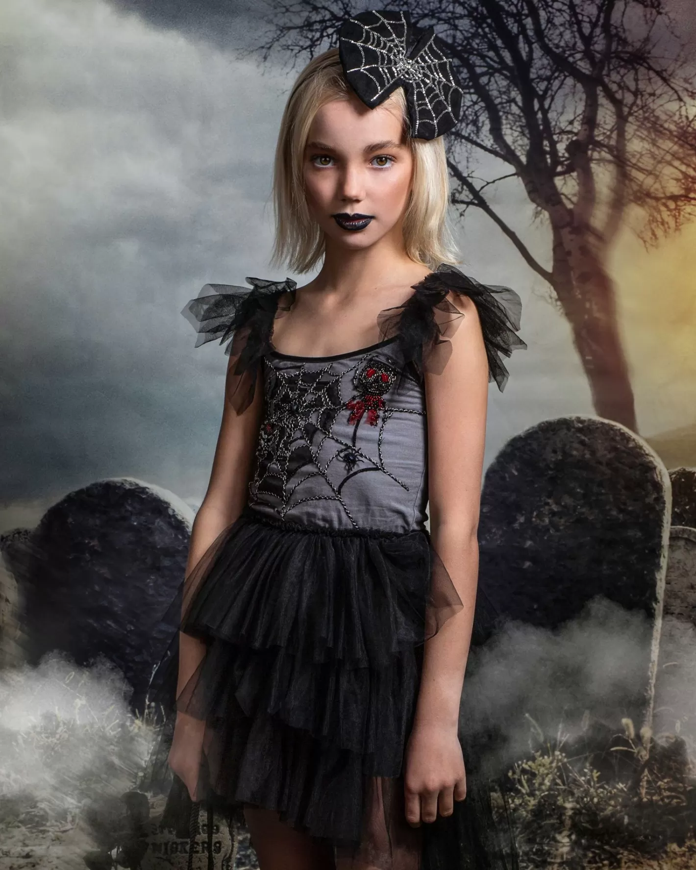 Dresses<Tutu du Monde Creep It Real Tutu Dress Black Mix