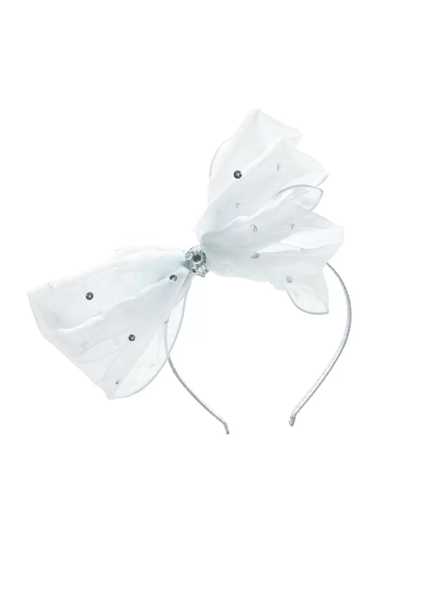 Accessories<Tutu du Monde Crystal Bow Headband Silverlite