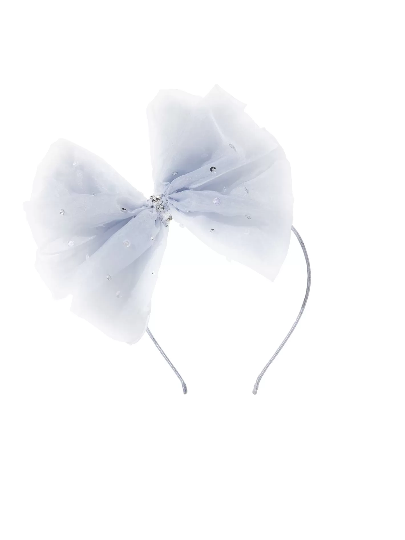 Accessories<Tutu du Monde Crystal Bow Headband Blue Dusk