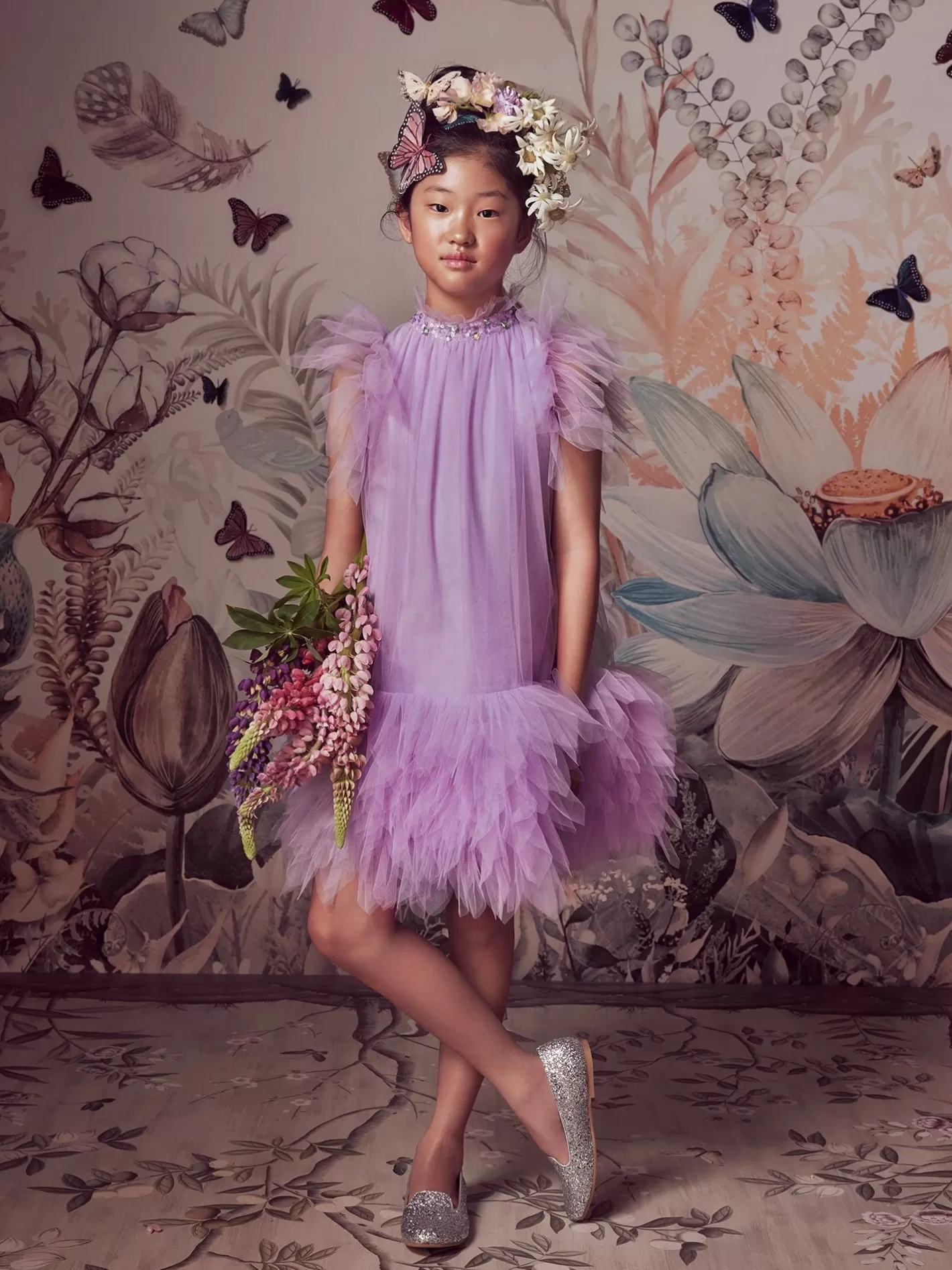 Dresses<Tutu du Monde Dahlia Tulle Dress Lupine