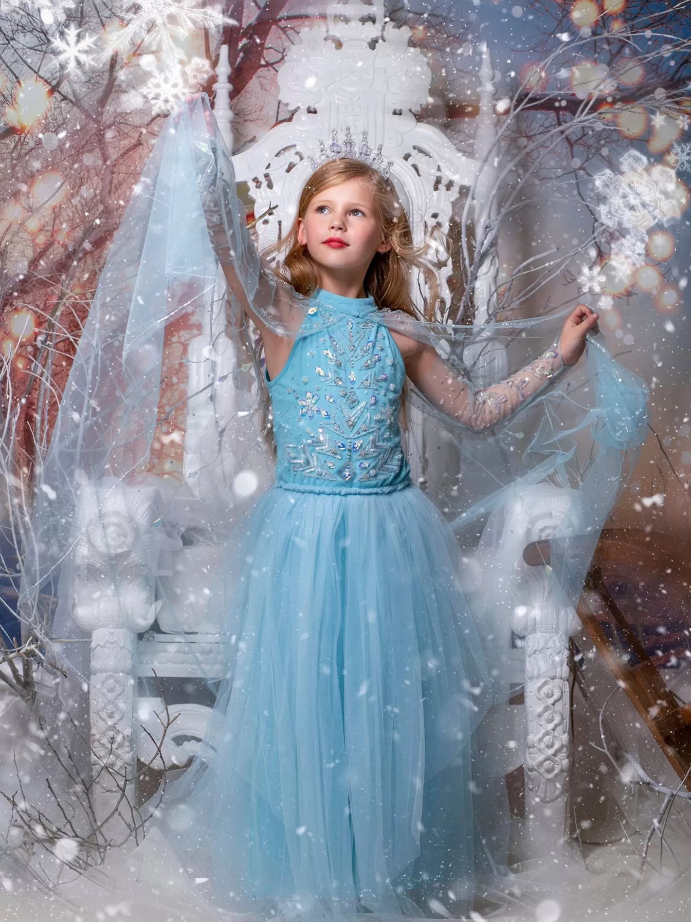 Dresses<Tutu du Monde Disney X Frozen Queen Tutu Dress Frozen Blue