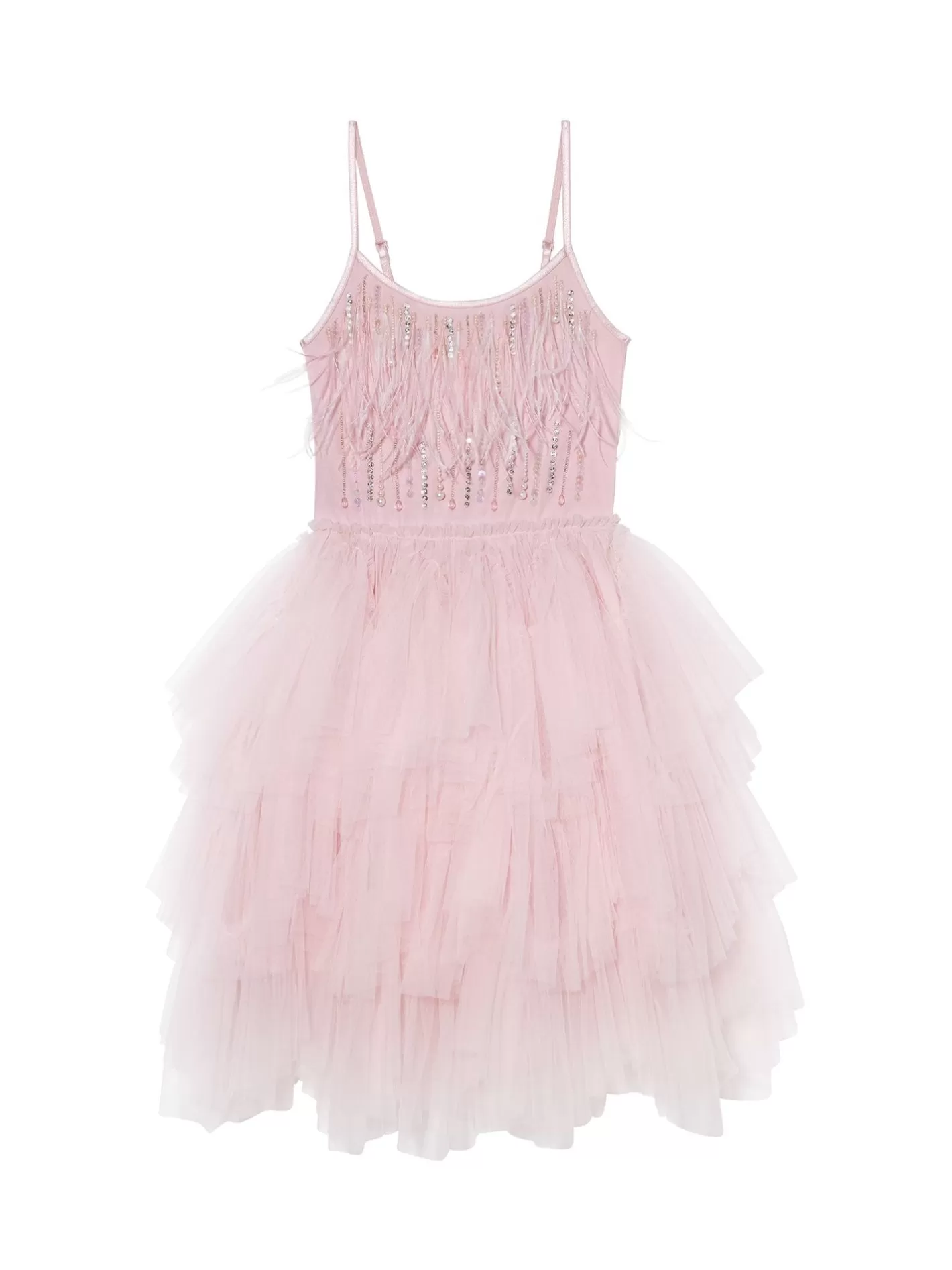 Dresses<Tutu du Monde Florence Feather Tutu Dress Pink Life