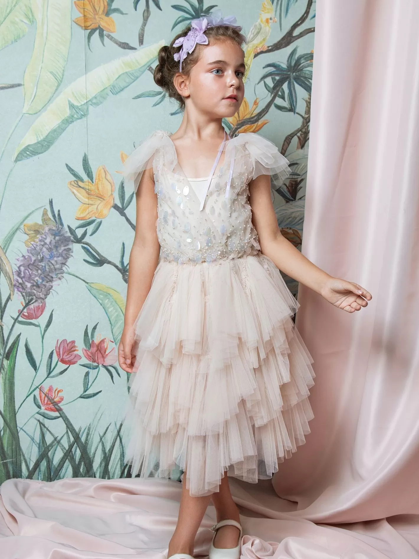 Dresses<Tutu du Monde Heart Of Glass Tutu Dress Vanilla