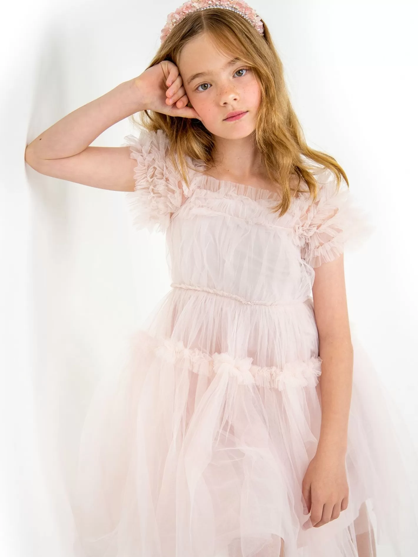 Dresses<Tutu du Monde Higher Love Tulle Dress Crystal Pink