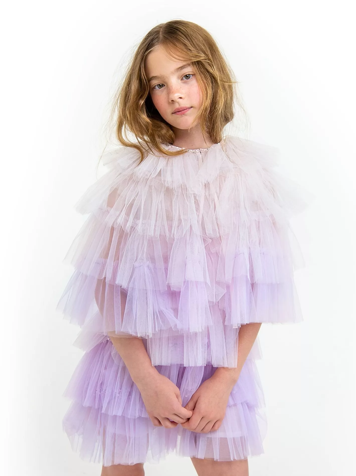 Capes<Tutu du Monde Josette Cape Crystal Mix Pink