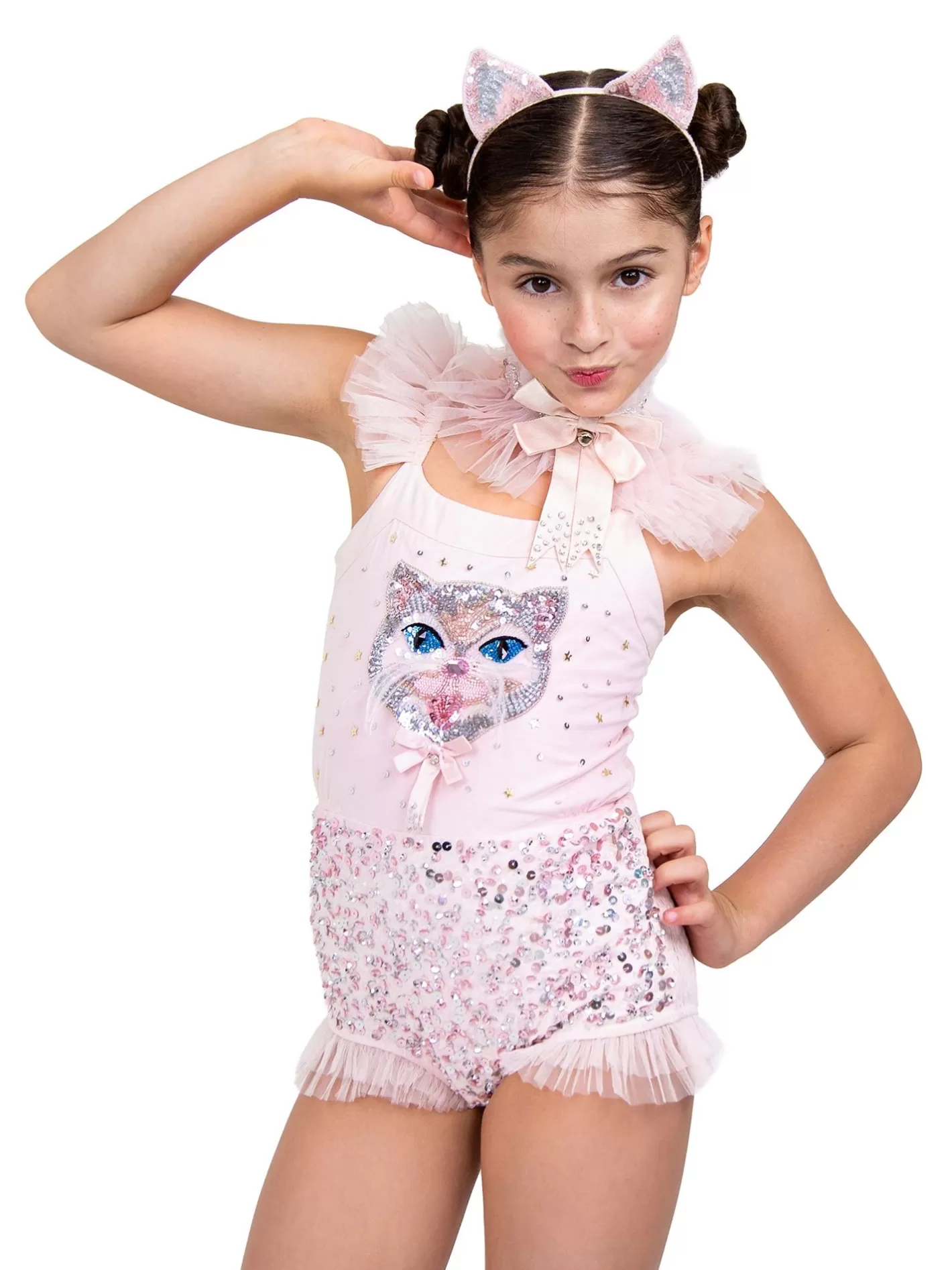 Accessories<Tutu du Monde Kitty Kat Choker Porcelain Pink