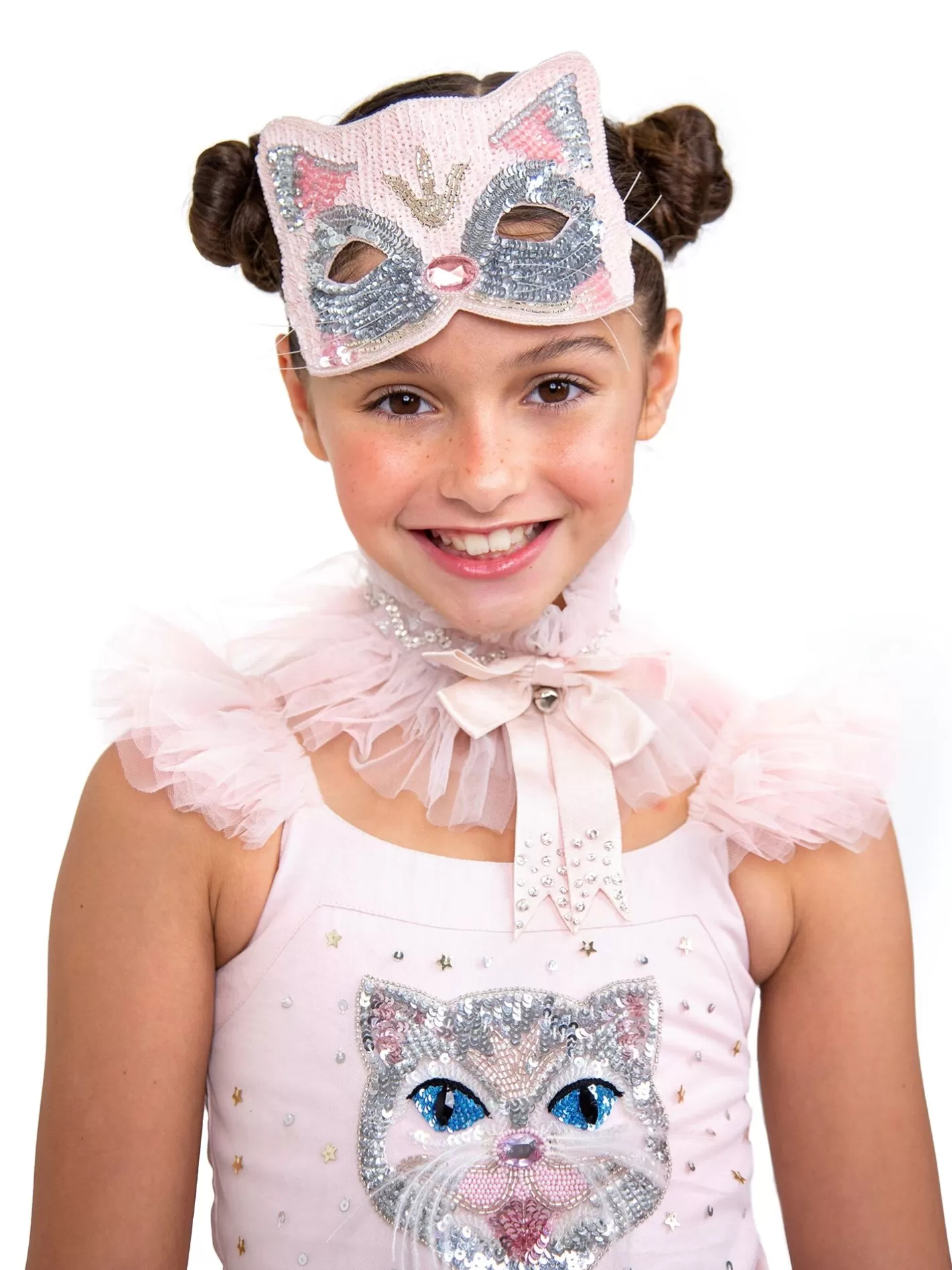 Accessories<Tutu du Monde Kitty Kat Mask Porcelain Pink