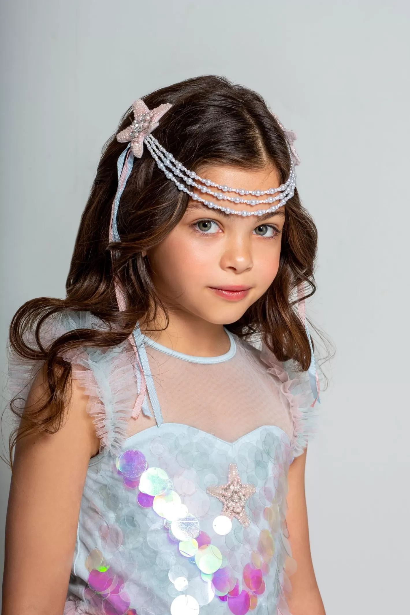 Accessories<Tutu du Monde Mermaid Magic Headband Shine Blue