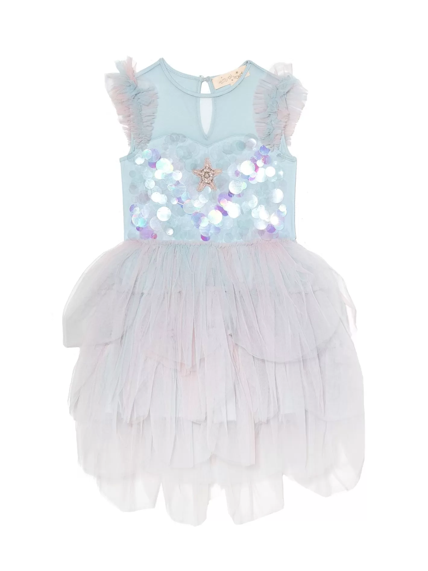 Dresses<Tutu du Monde Mermaid Magic Tutu Dress Shine Blue Mix