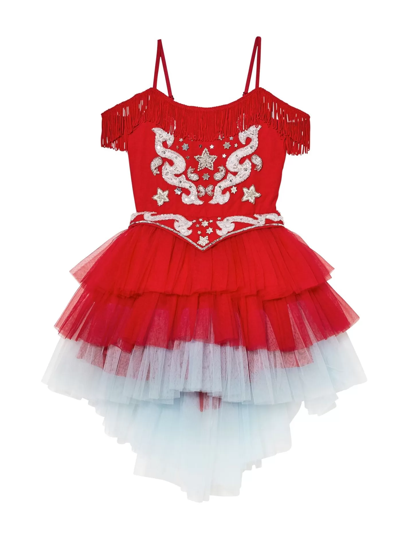 Dresses<Tutu du Monde Milly The Kid Tutu Dress Pop Red Mix