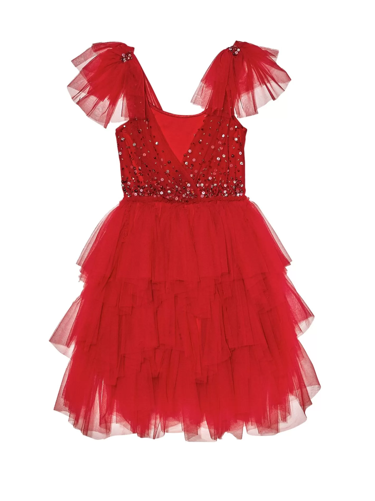 Dresses<Tutu du Monde Noella Tutu Dress Red Velvet