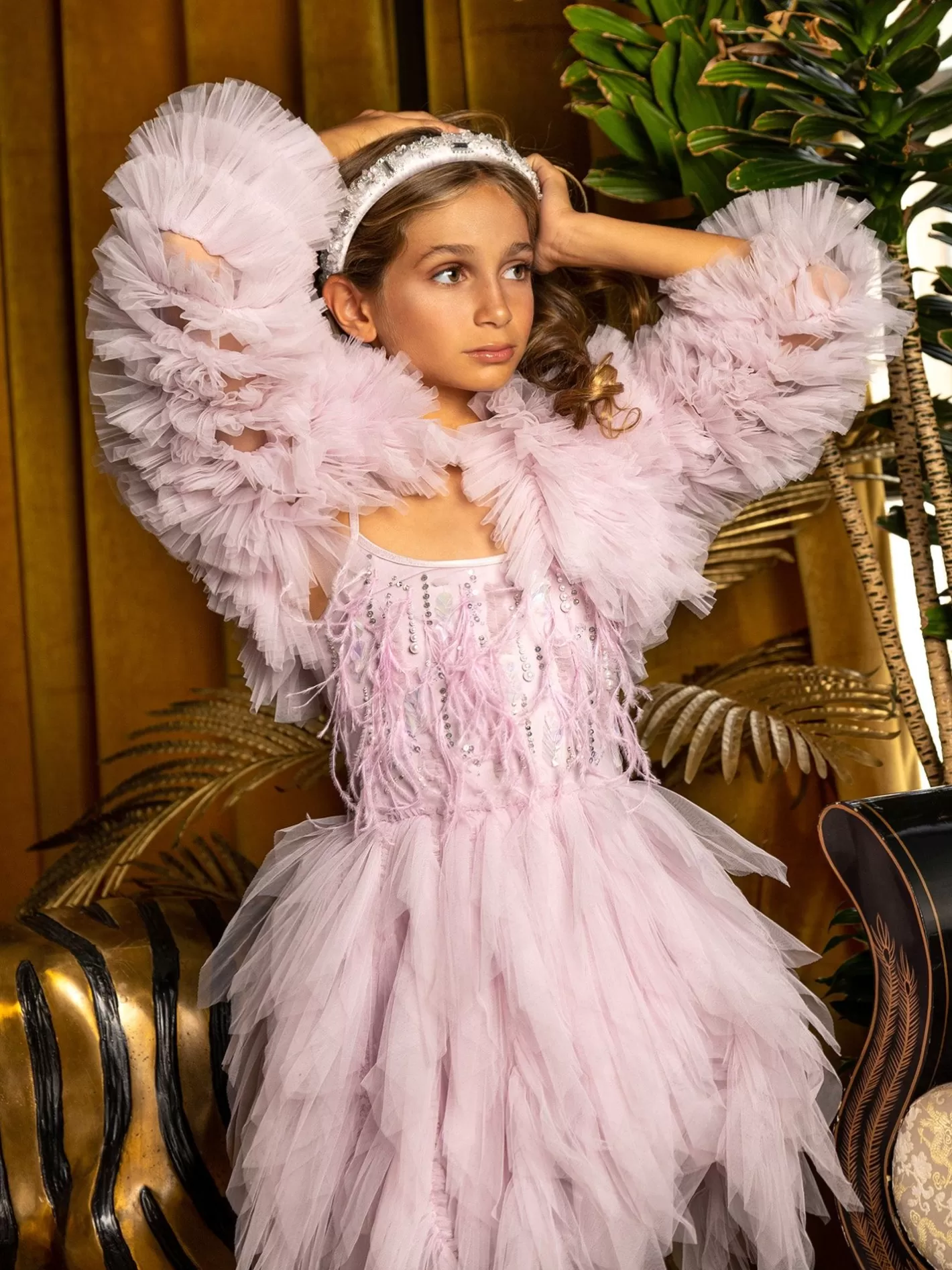 Dresses<Tutu du Monde Plume Tutu Dress Purple Charm