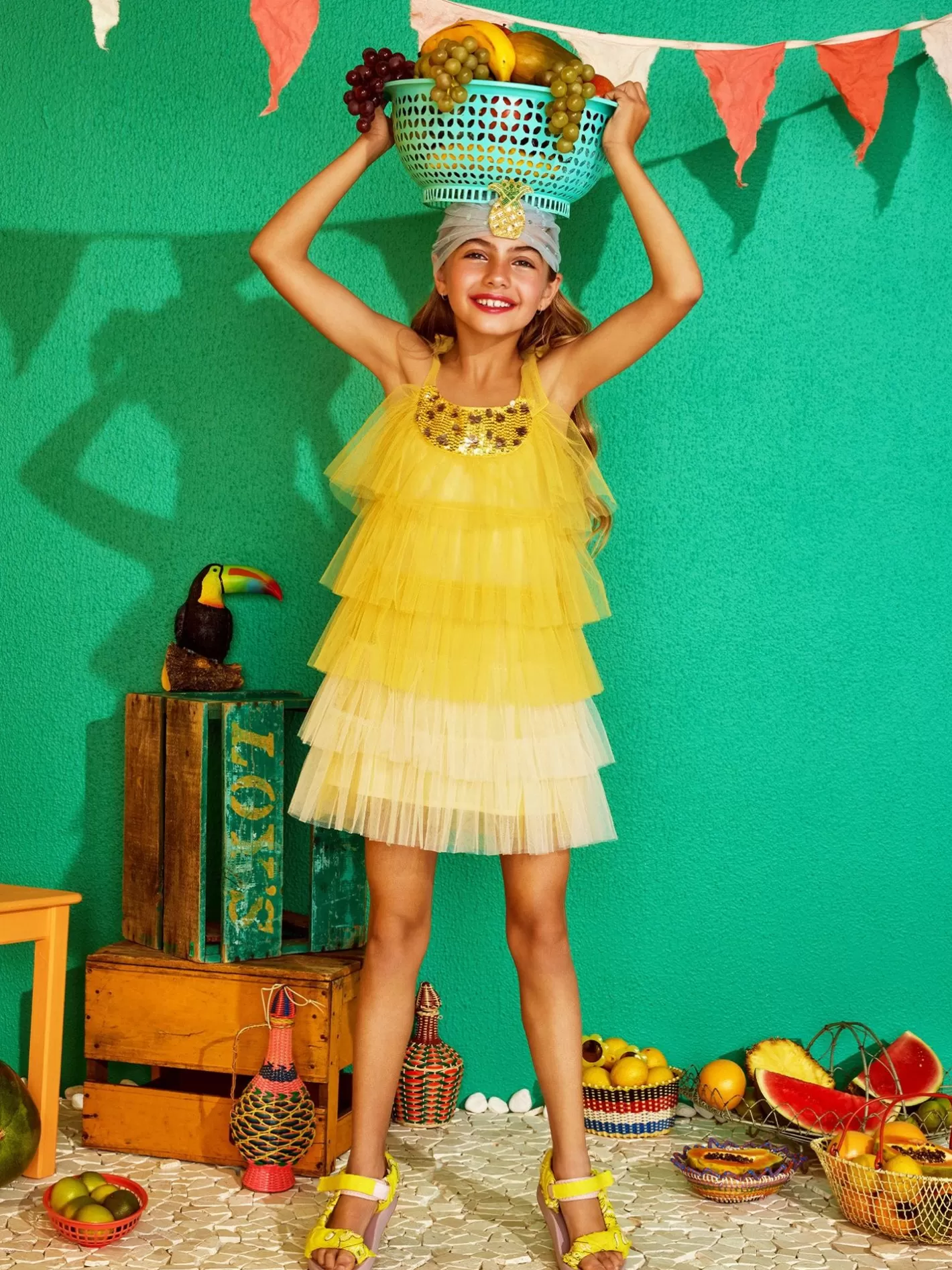 Dresses<Tutu du Monde Rama Tulle Dress Banana