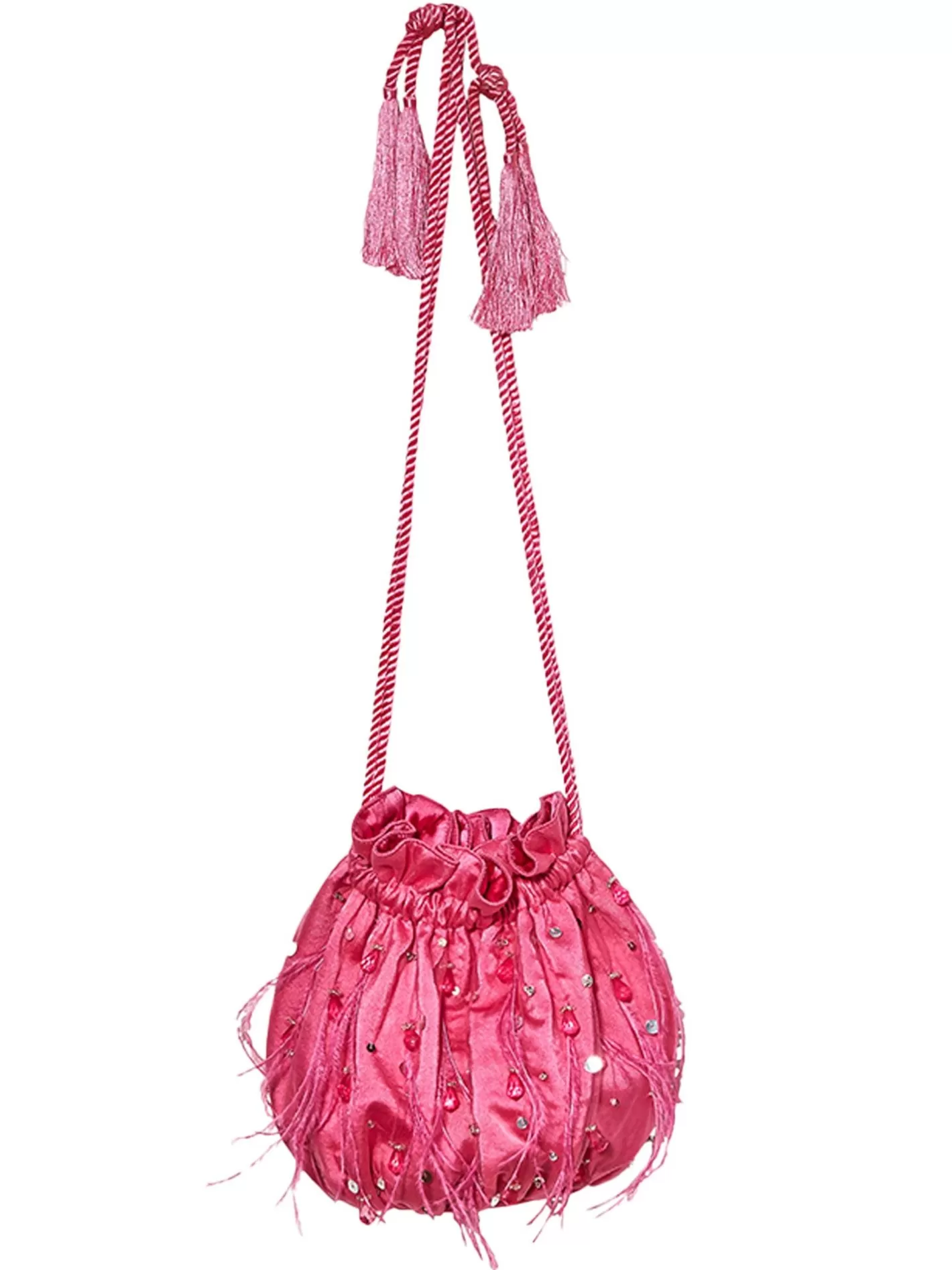 Accessories<Tutu du Monde Rhinestone Bag Aurora Pink