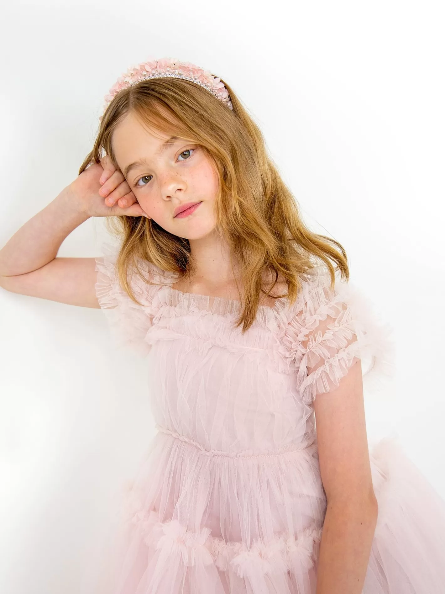 Accessories<Tutu du Monde Rock And Rose Headband Porcelain Pink