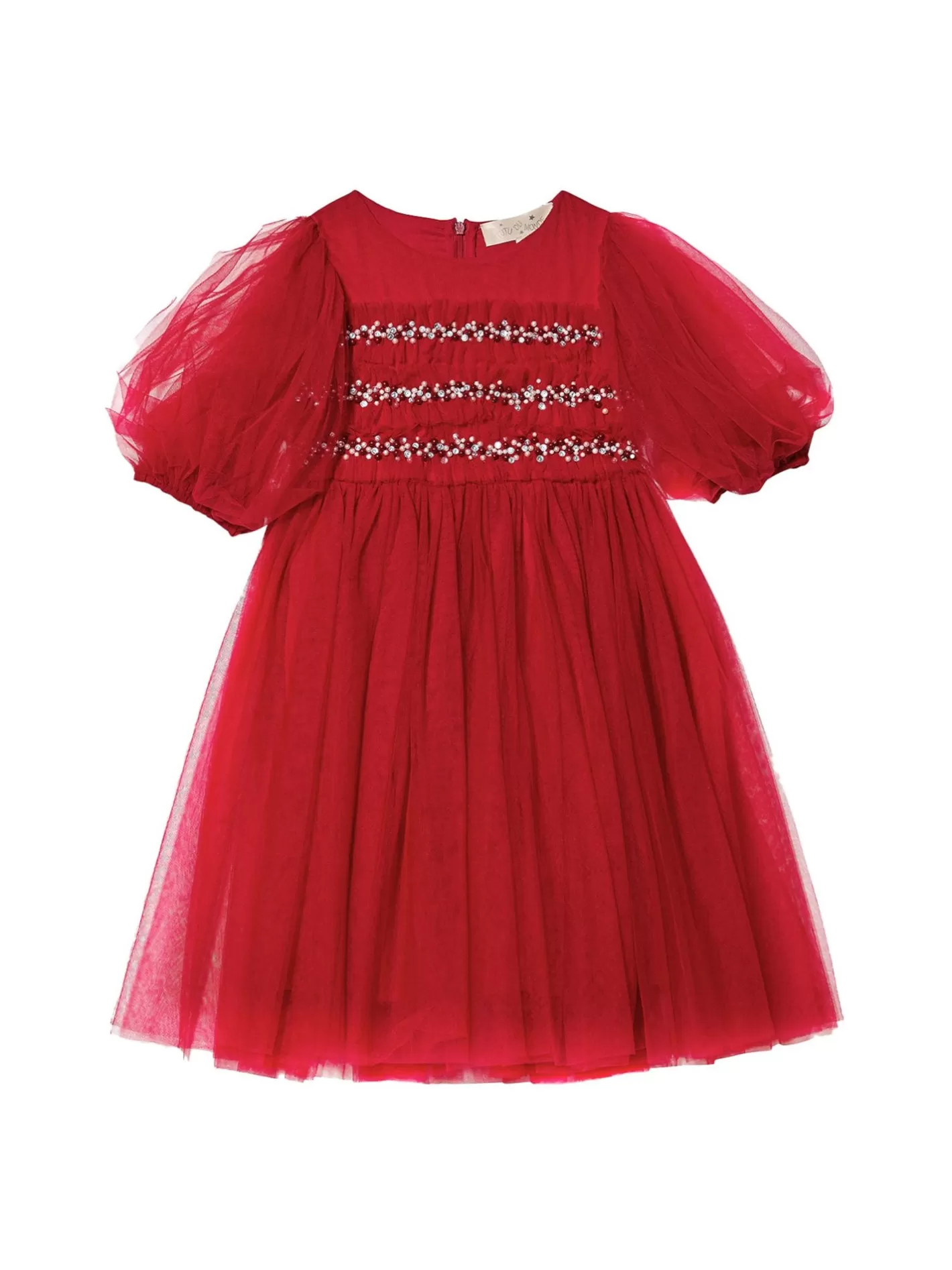 Dresses<Tutu du Monde Serephine Tulle Dress Red Velvet