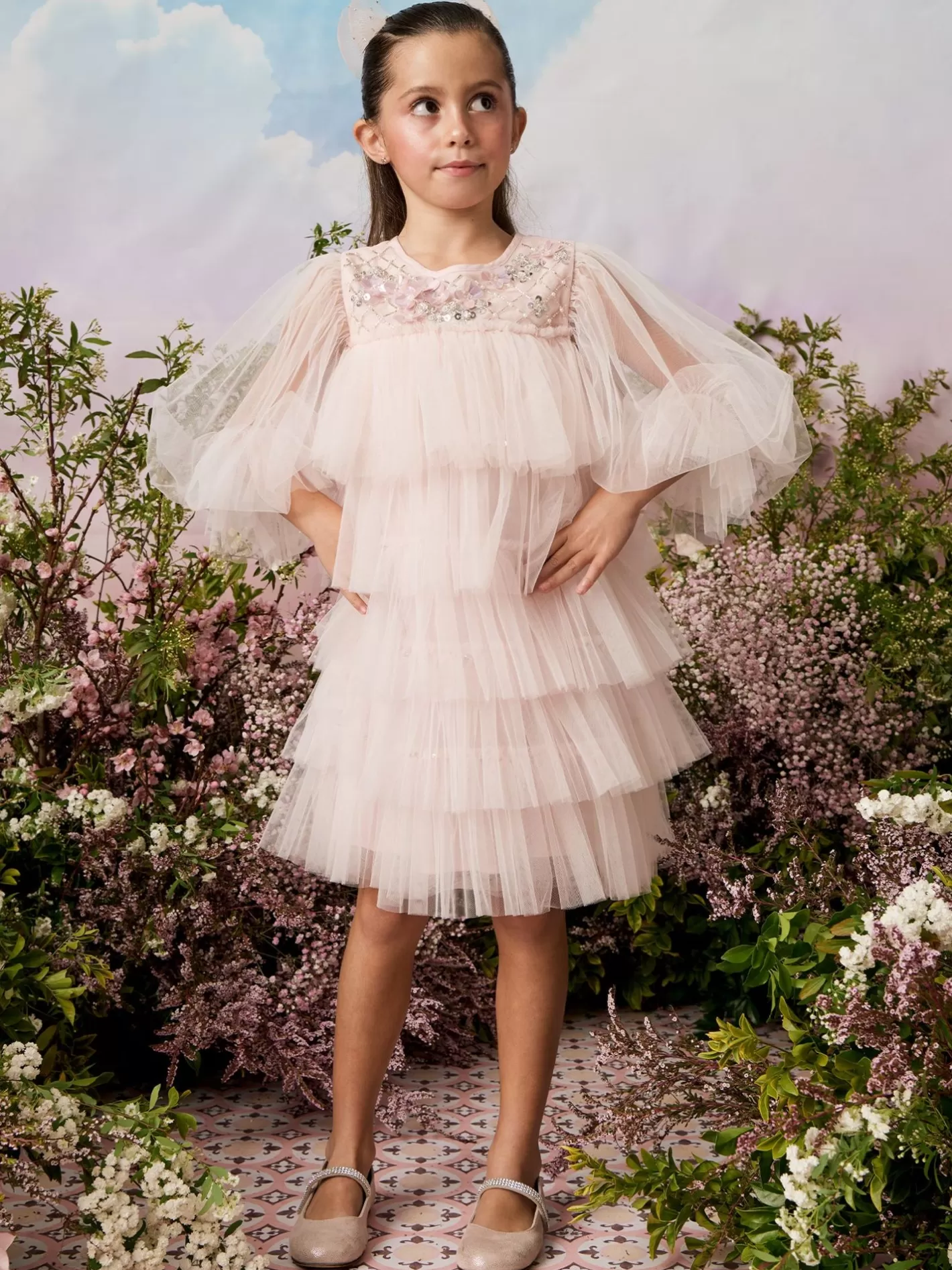 Dresses<Tutu du Monde Snowfall Tulle Dress Pink Life