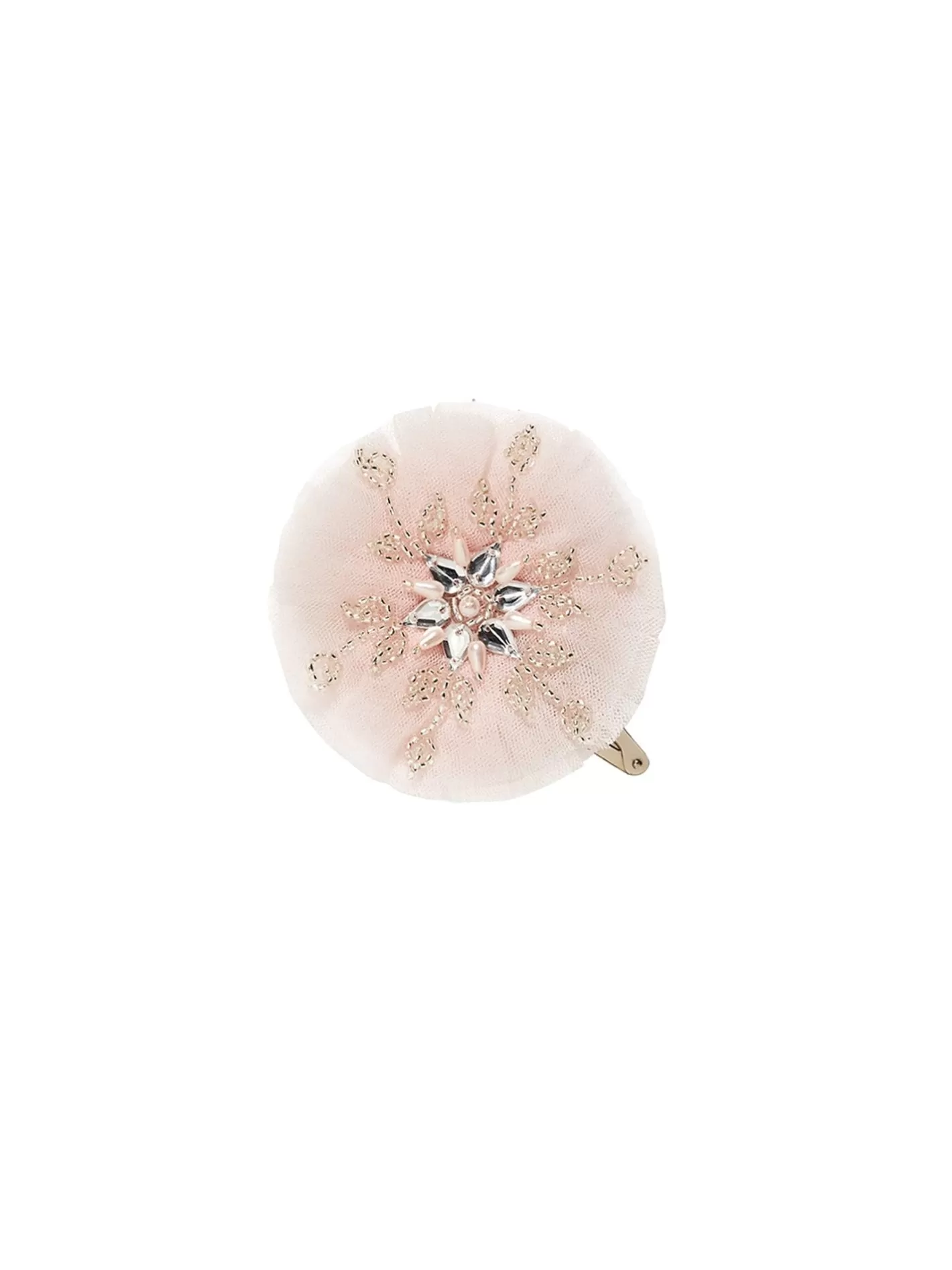 Accessories<Tutu du Monde Snowflake Hair Clip Porcelain Pink