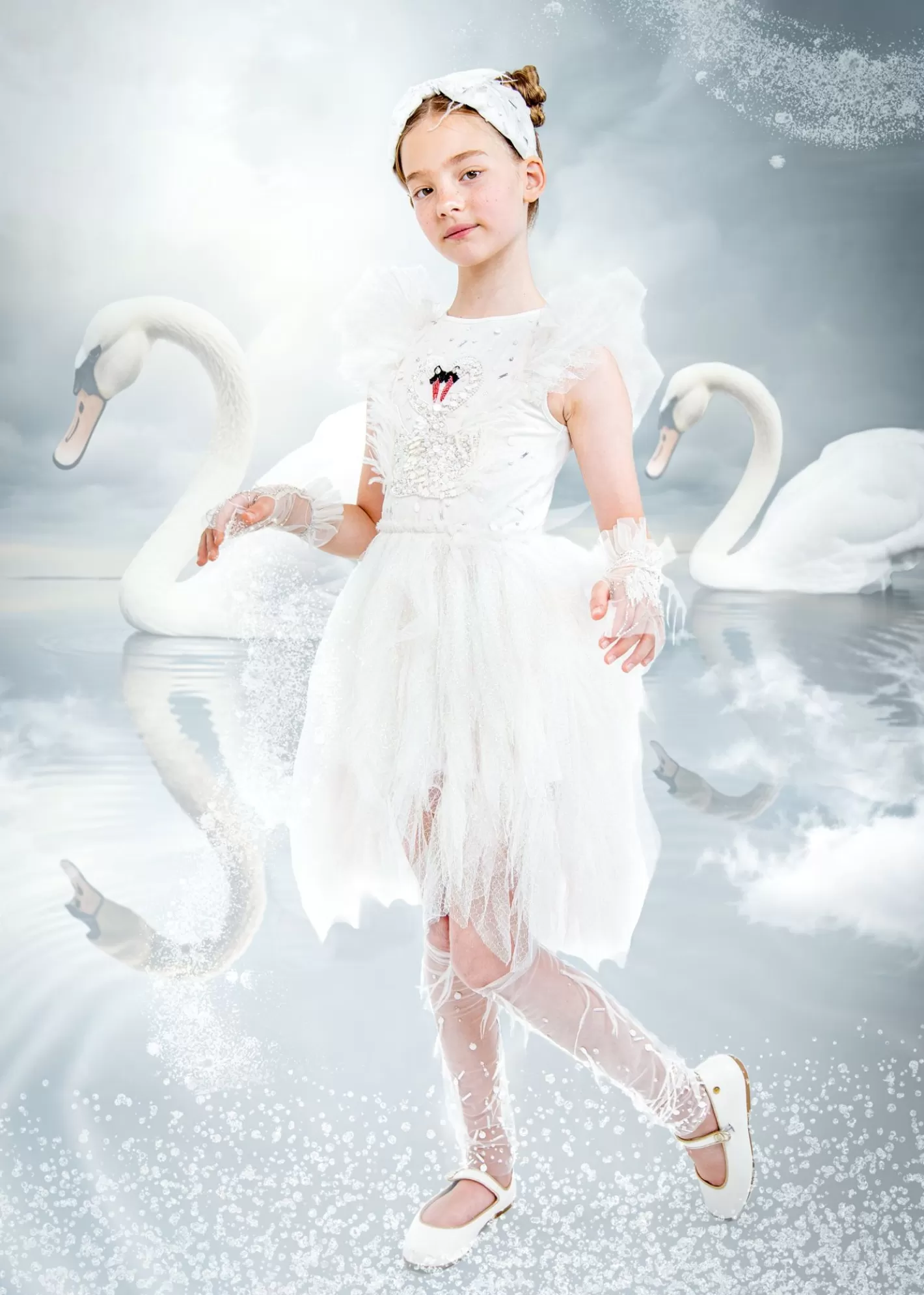 Dresses<Tutu du Monde Swan Lake Dress Milk