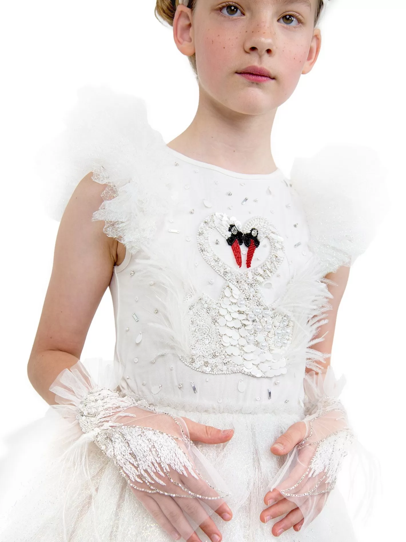 Accessories<Tutu du Monde Swan Lake Gloves Milk