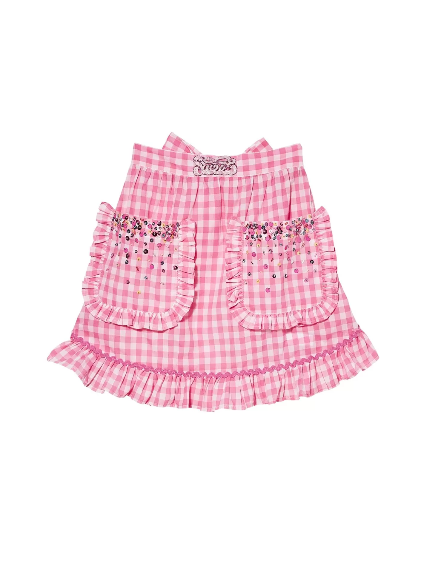 Accessories<Tutu du Monde Sweet Treat Apron Pink Gingham