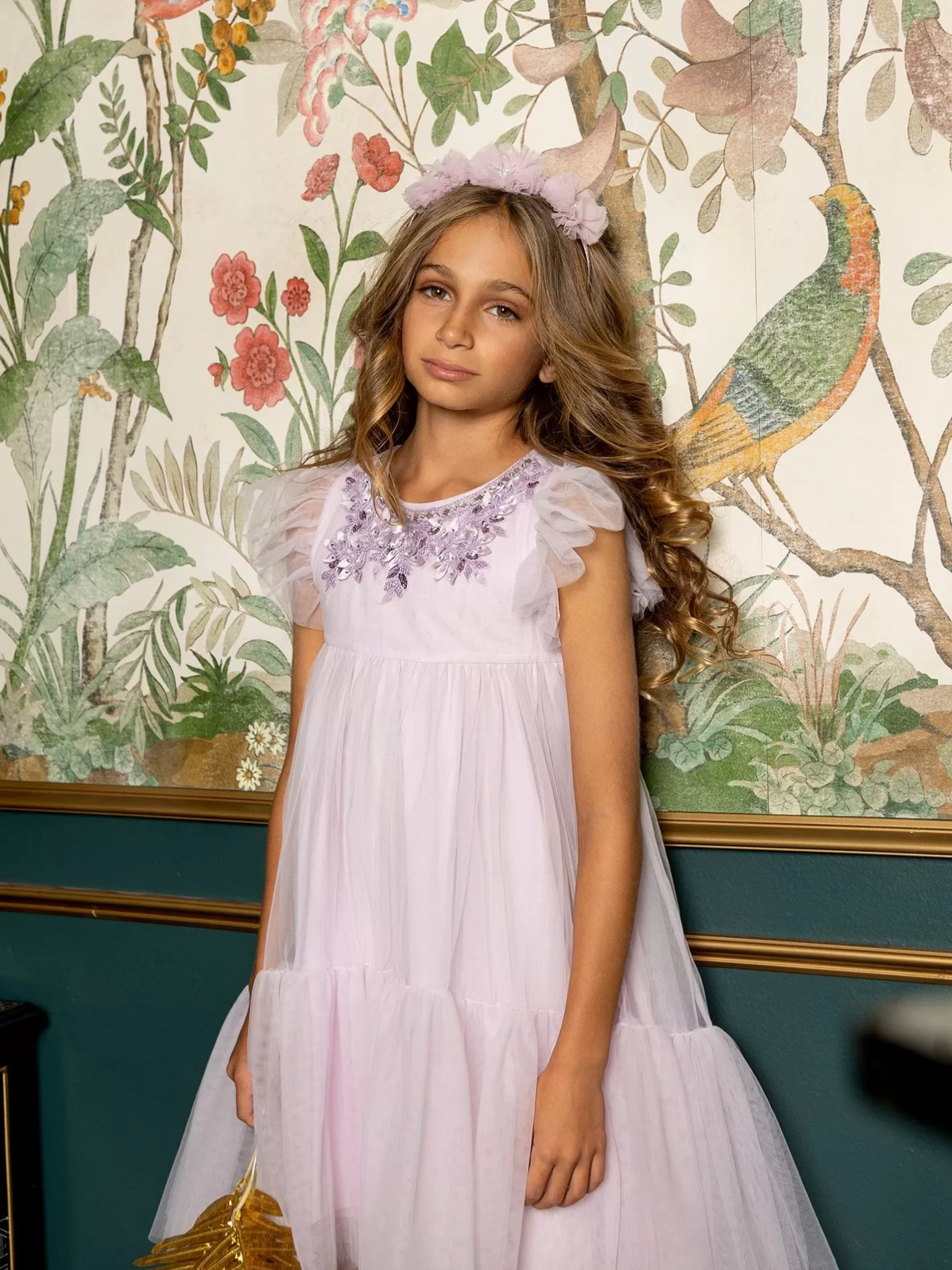 Dresses<Tutu du Monde Tres Chic Tulle Dress Purple Charm