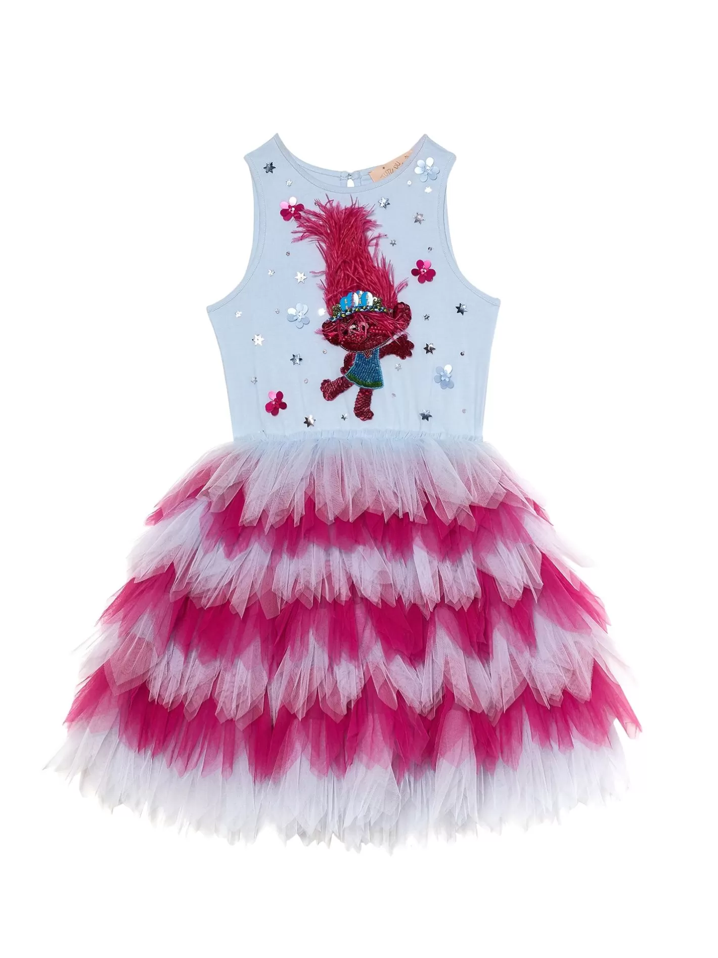 Dresses<Tutu du Monde Trolls X Poppy Sings Tutu Dress Blue Chill Mix