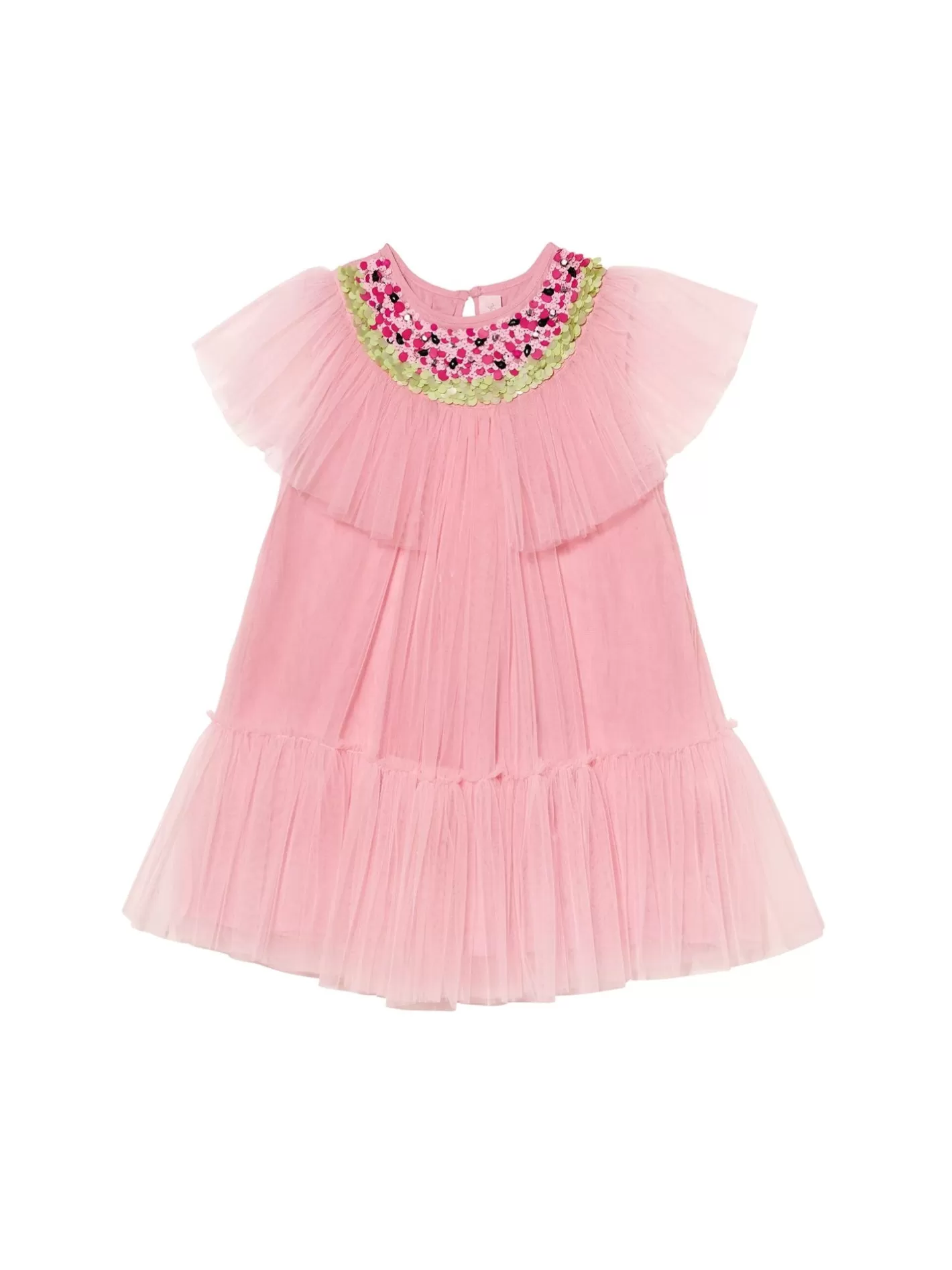 Dresses<Tutu du Monde Watermelon Splash Tulle Dress Fairy Floss